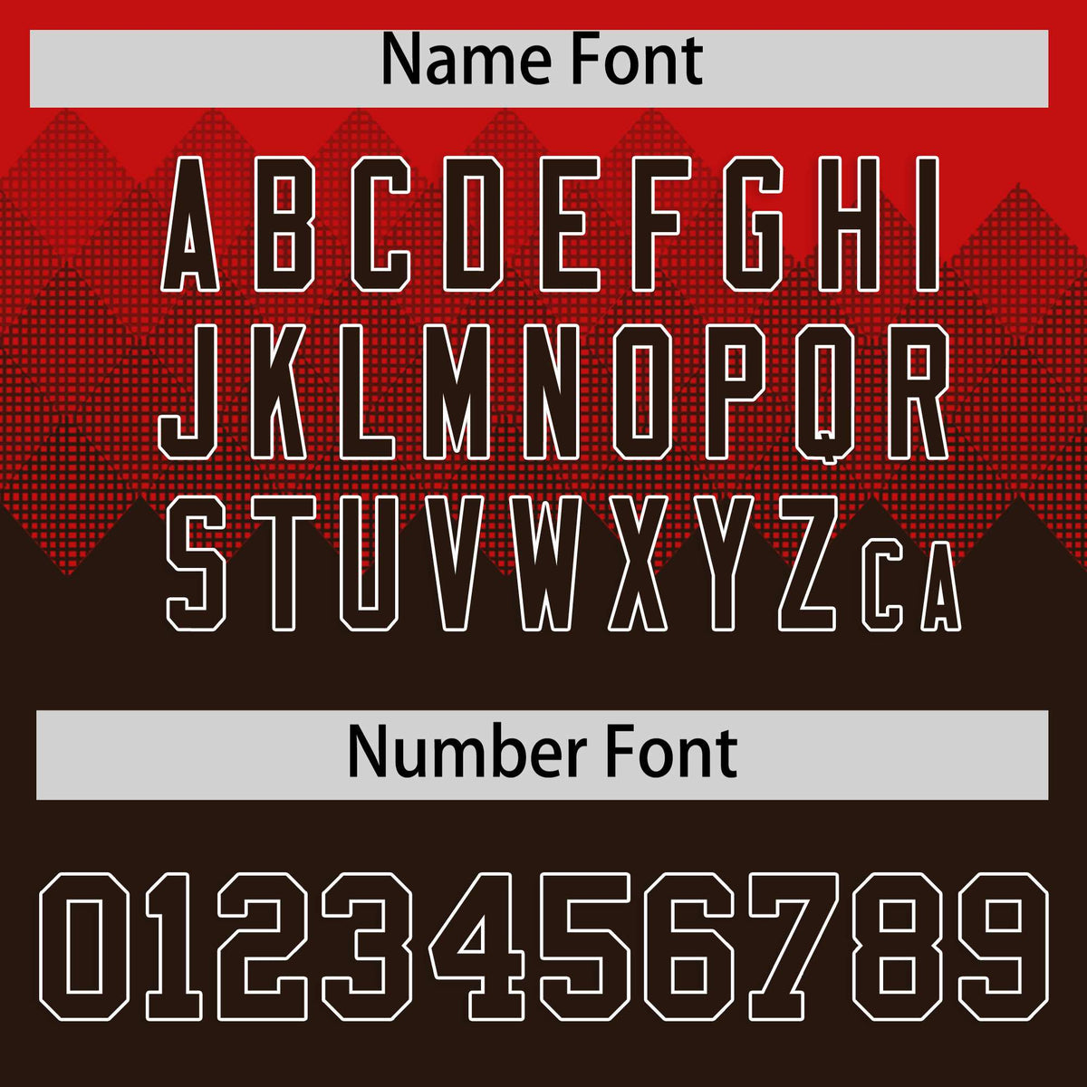 Custom Red Brown Grid Blur Pattern Authentic Baseball Jersey