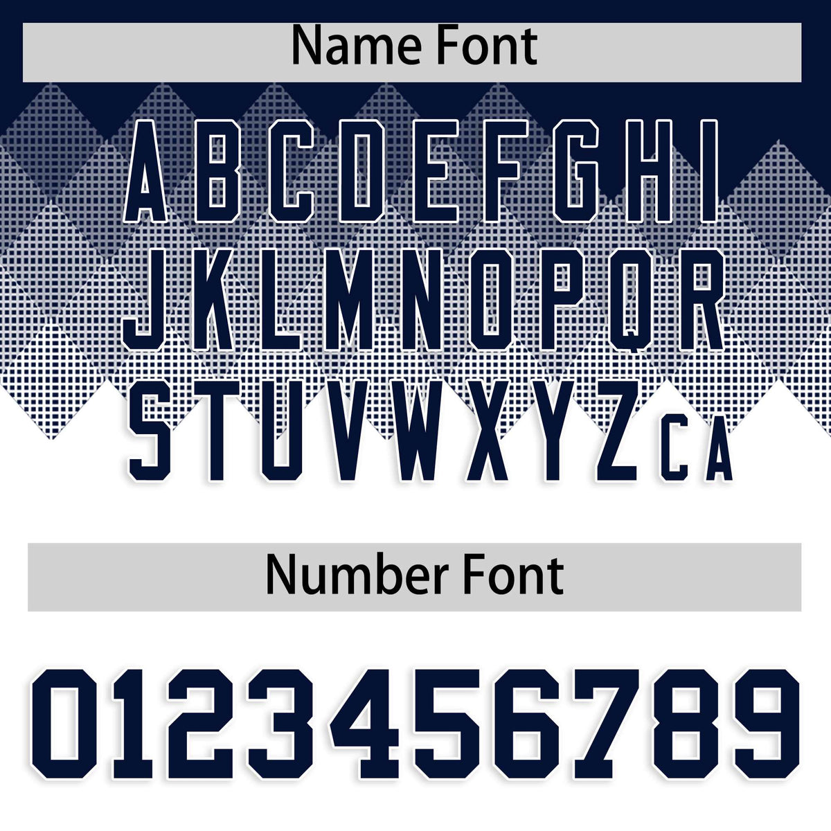 Custom Navy White Grid Blur Pattern Authentic Baseball Jersey