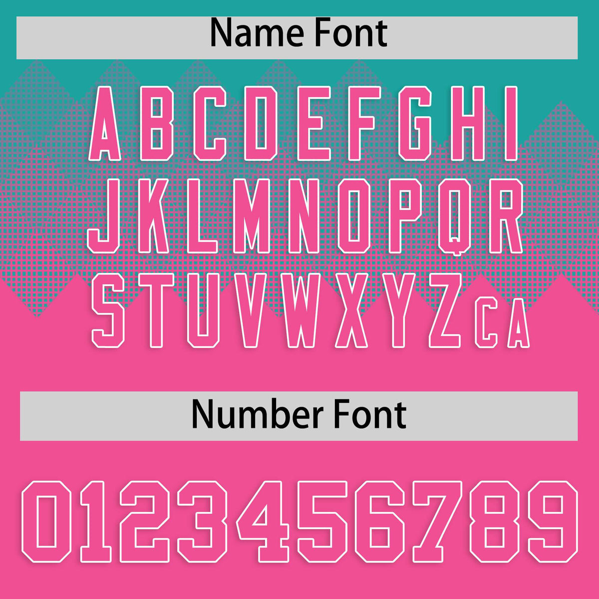 Custom Aqua Pink Grid Blur Pattern Authentic Baseball Jersey