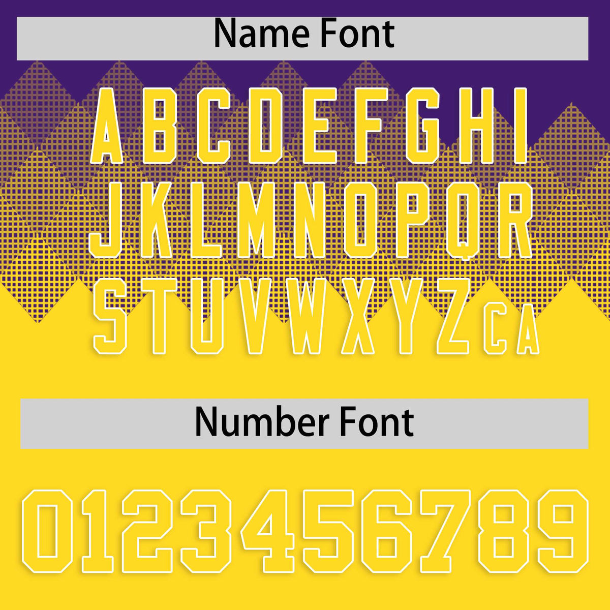 Custom Purple Gold Grid Blur Pattern Authentic Baseball Jersey