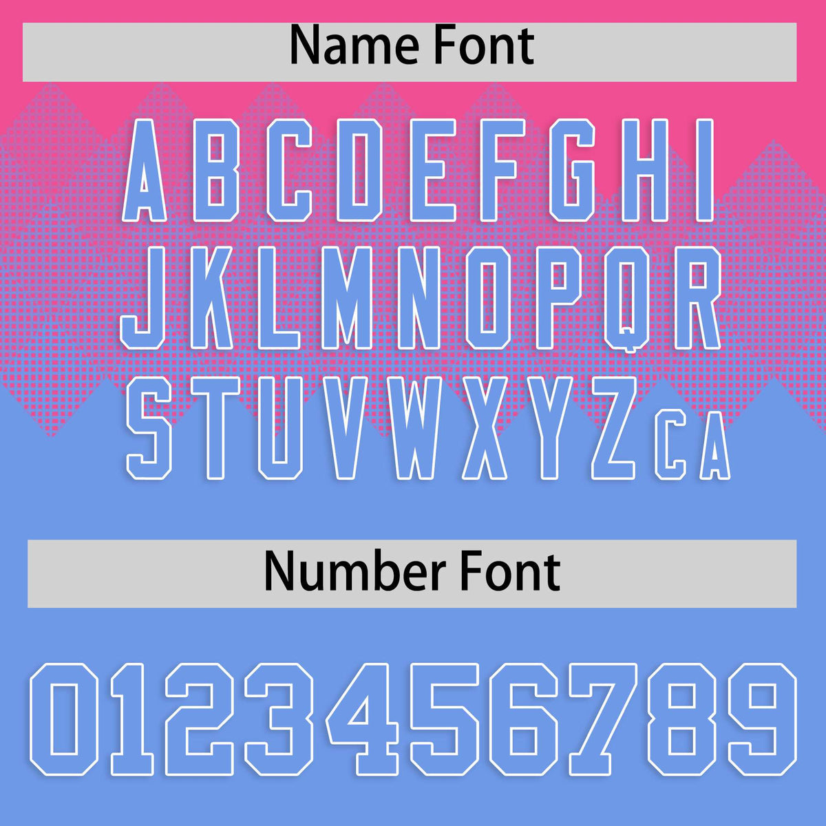 Custom Pink Light Blue Grid Blur Pattern Authentic Baseball Jersey