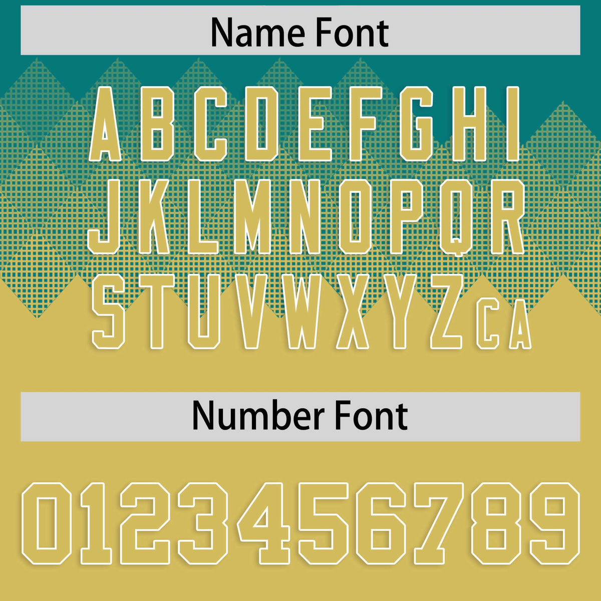 Custom Aqua Old Gold Grid Blur Pattern Authentic Baseball Jersey