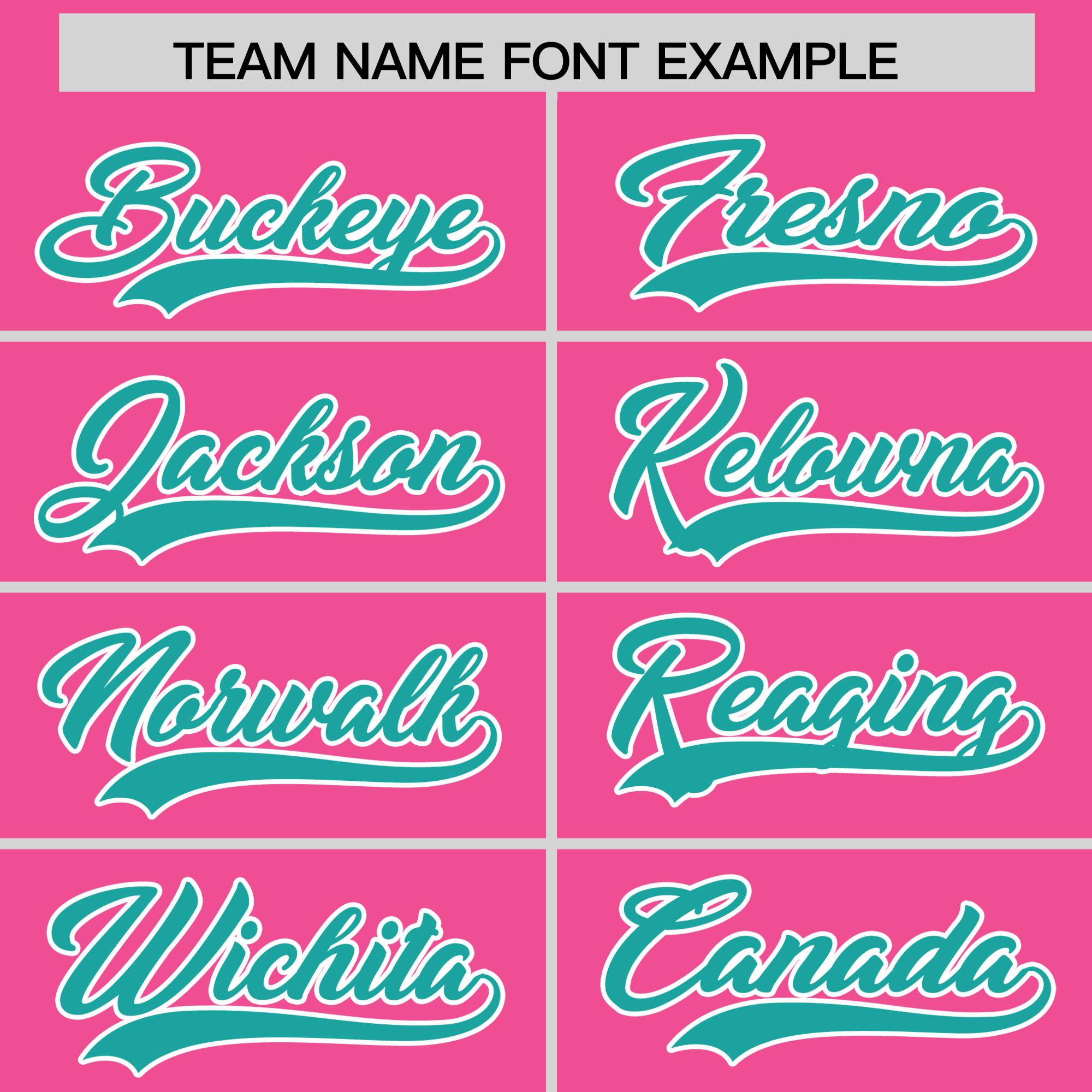 Custom Pink Aqua Grid Blur Pattern Authentic Baseball Jersey