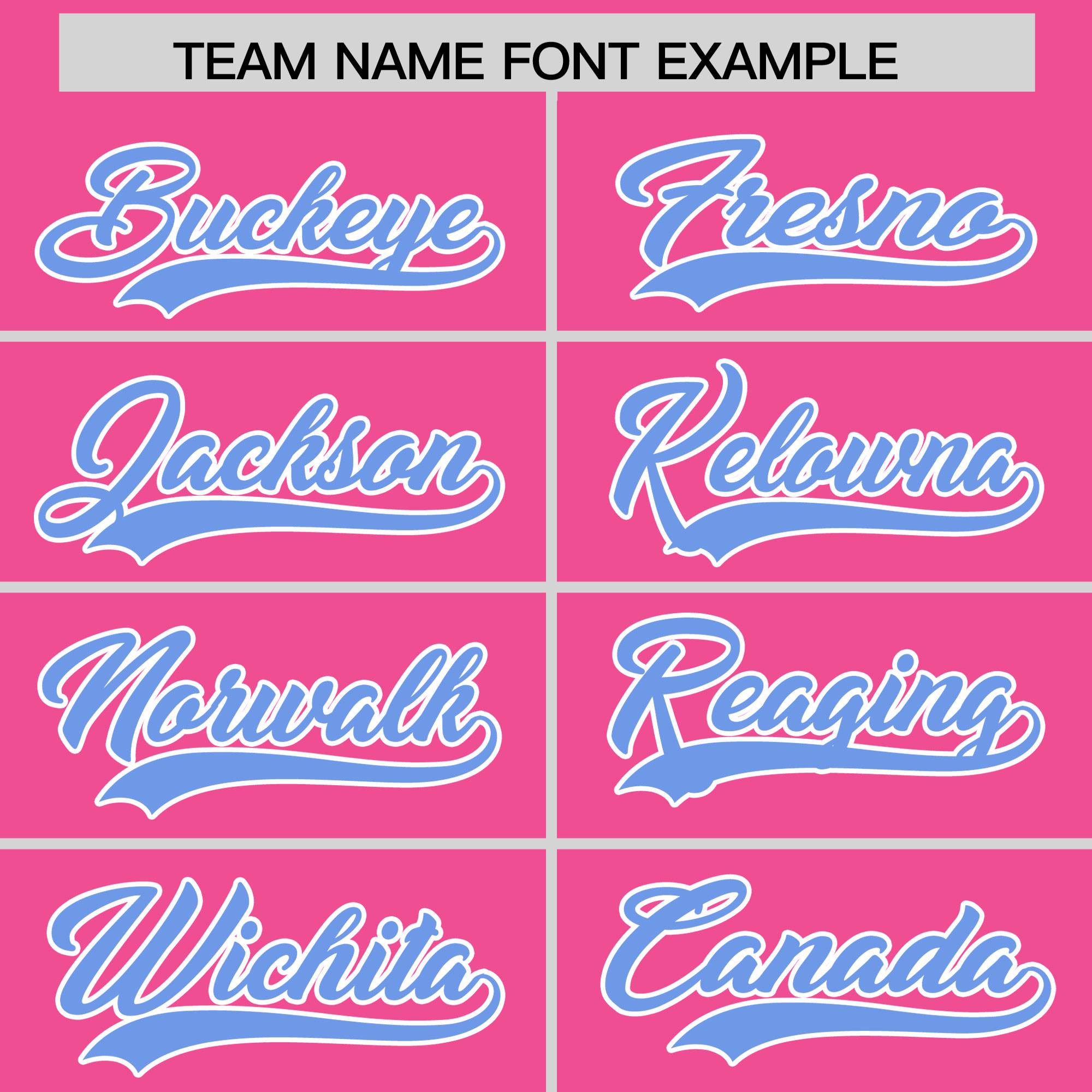 Custom Pink Light Blue Grid Blur Pattern Authentic Baseball Jersey