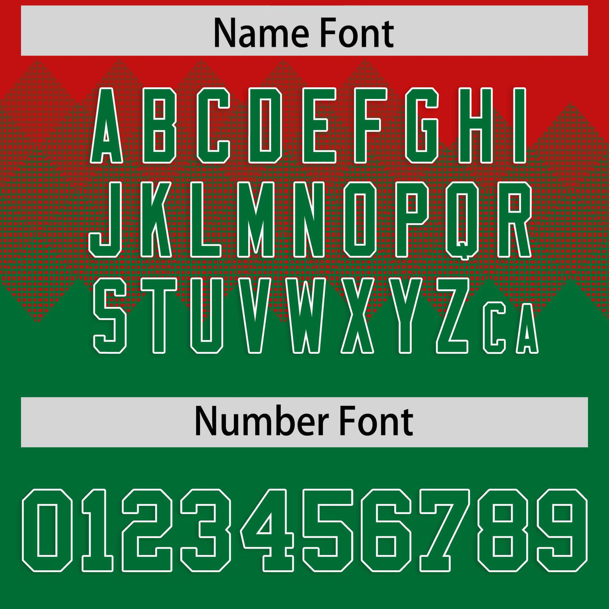 Custom Red Kelly Green Grid Blur Pattern Authentic Baseball Jersey