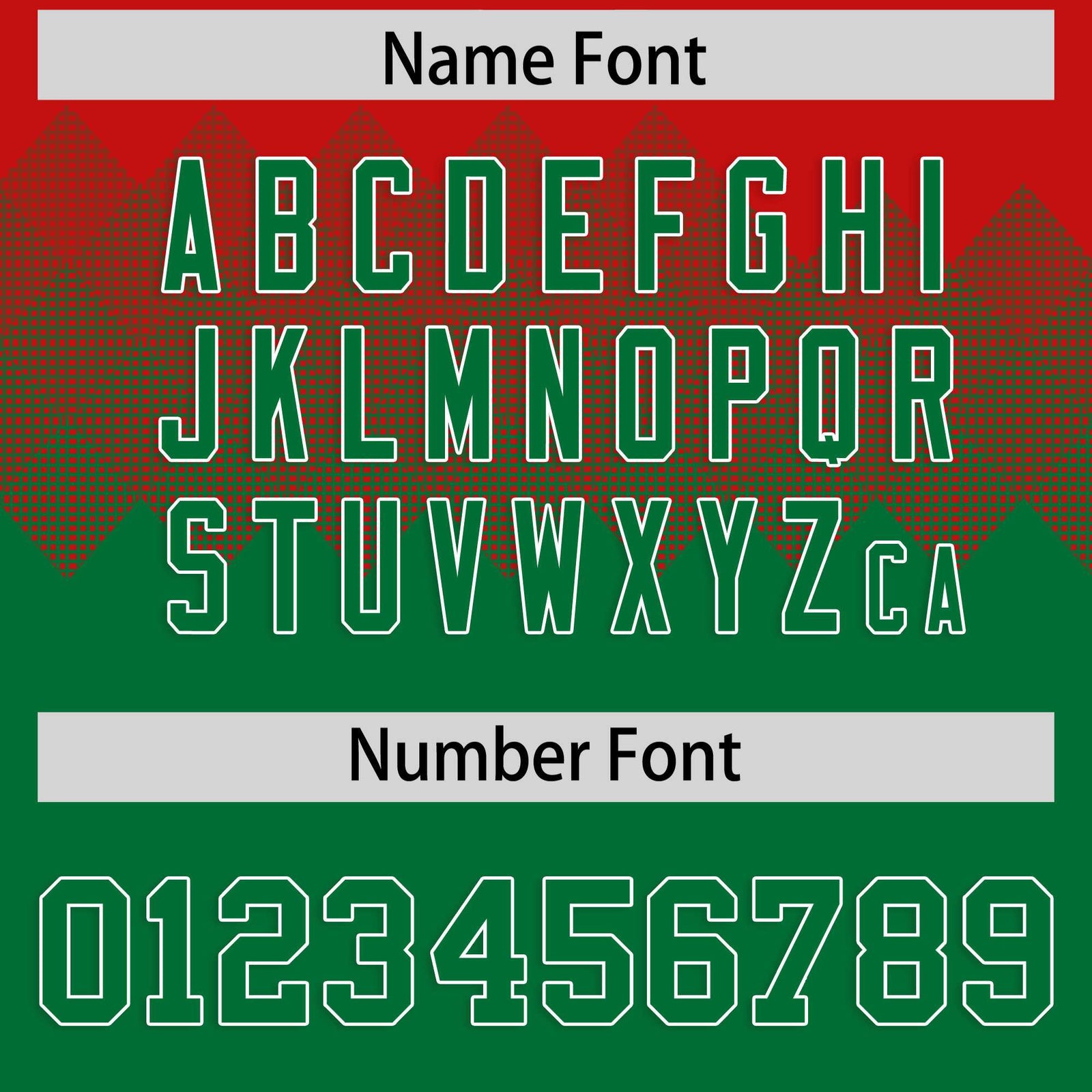 Custom Red Kelly Green Grid Blur Pattern Authentic Baseball Jersey