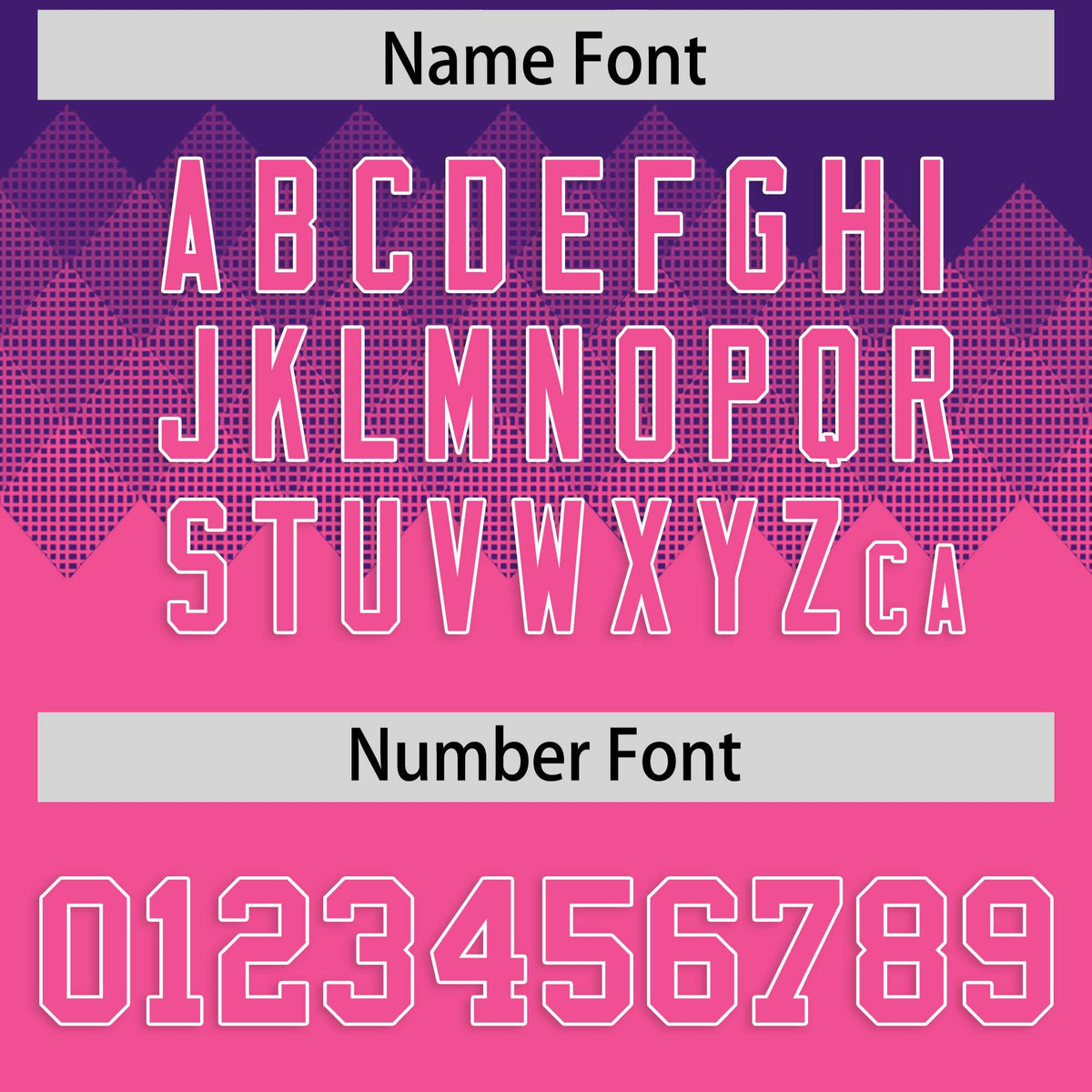 Custom Purple Pink Grid Blur Pattern Authentic Baseball Jersey