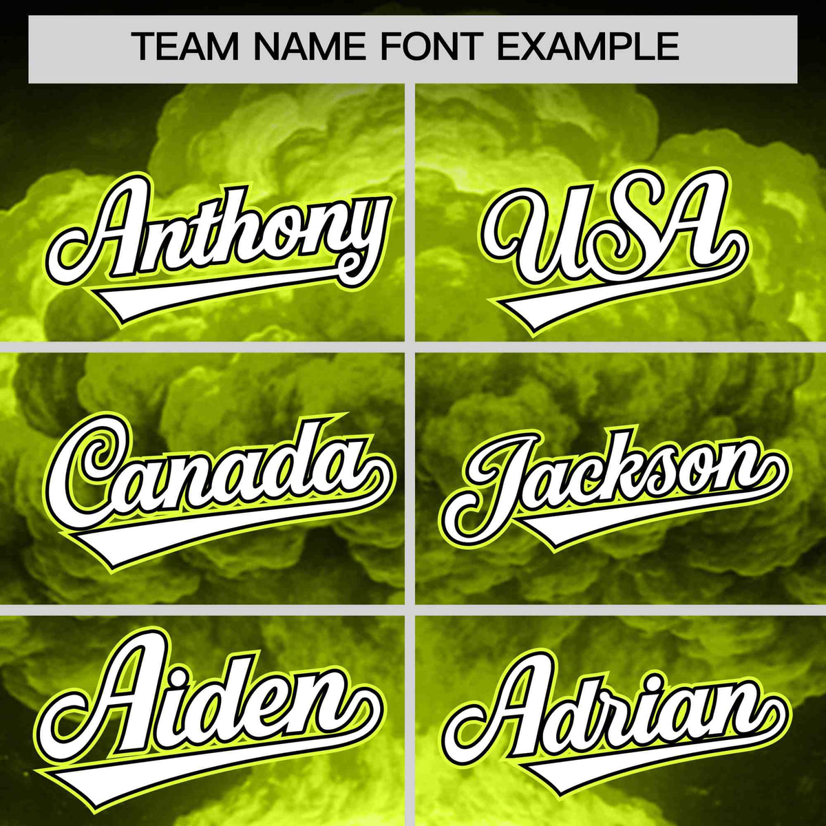 Custom Black Fluorescent Green Full Button Nuclear Blast Graffiti Pattern Authentic Baseball Jersey