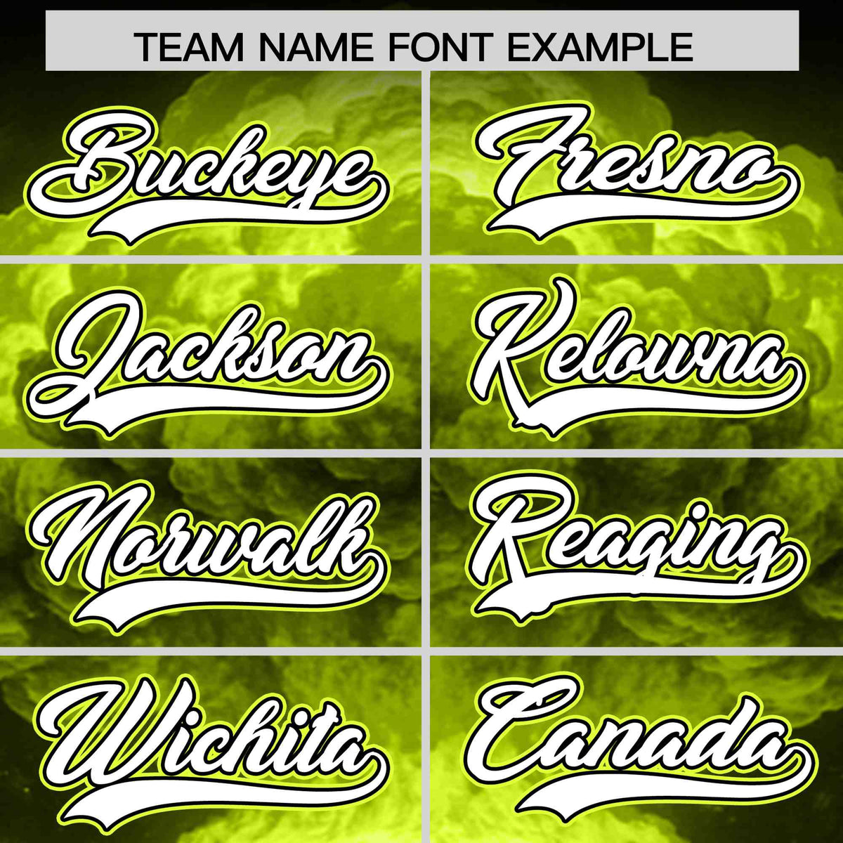 Custom Black Fluorescent Green Full Button Nuclear Blast Graffiti Pattern Authentic Baseball Jersey