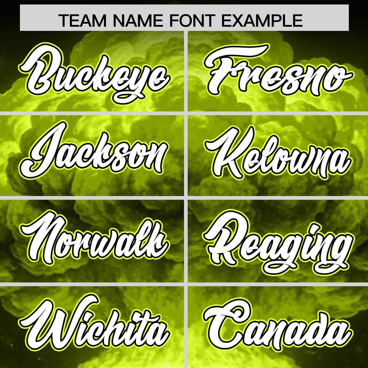 Custom Black Fluorescent Green Full Button Nuclear Blast Graffiti Pattern Authentic Baseball Jersey