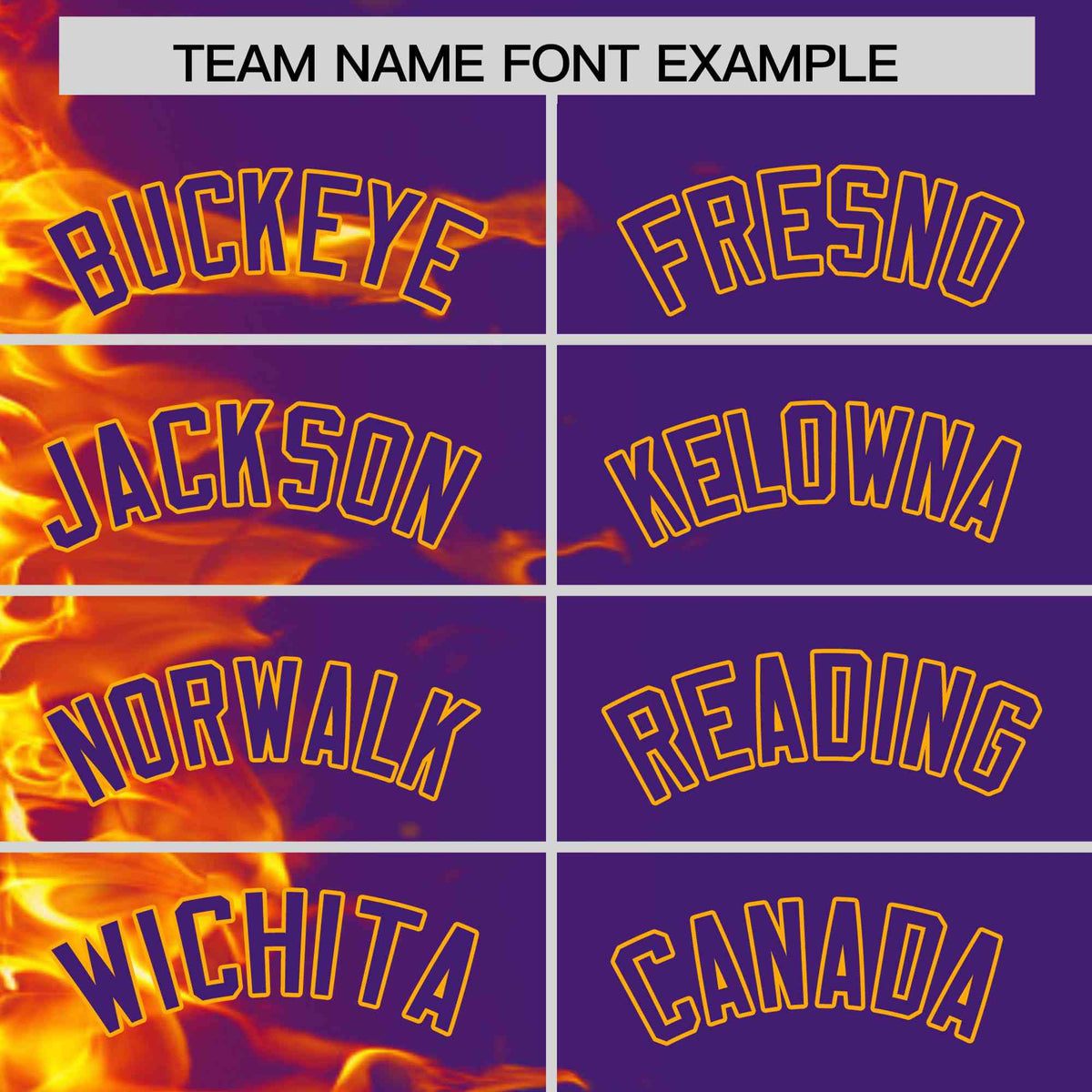 Custom Purple Personalized 3D Flame Design Authentic Baseball Jersey