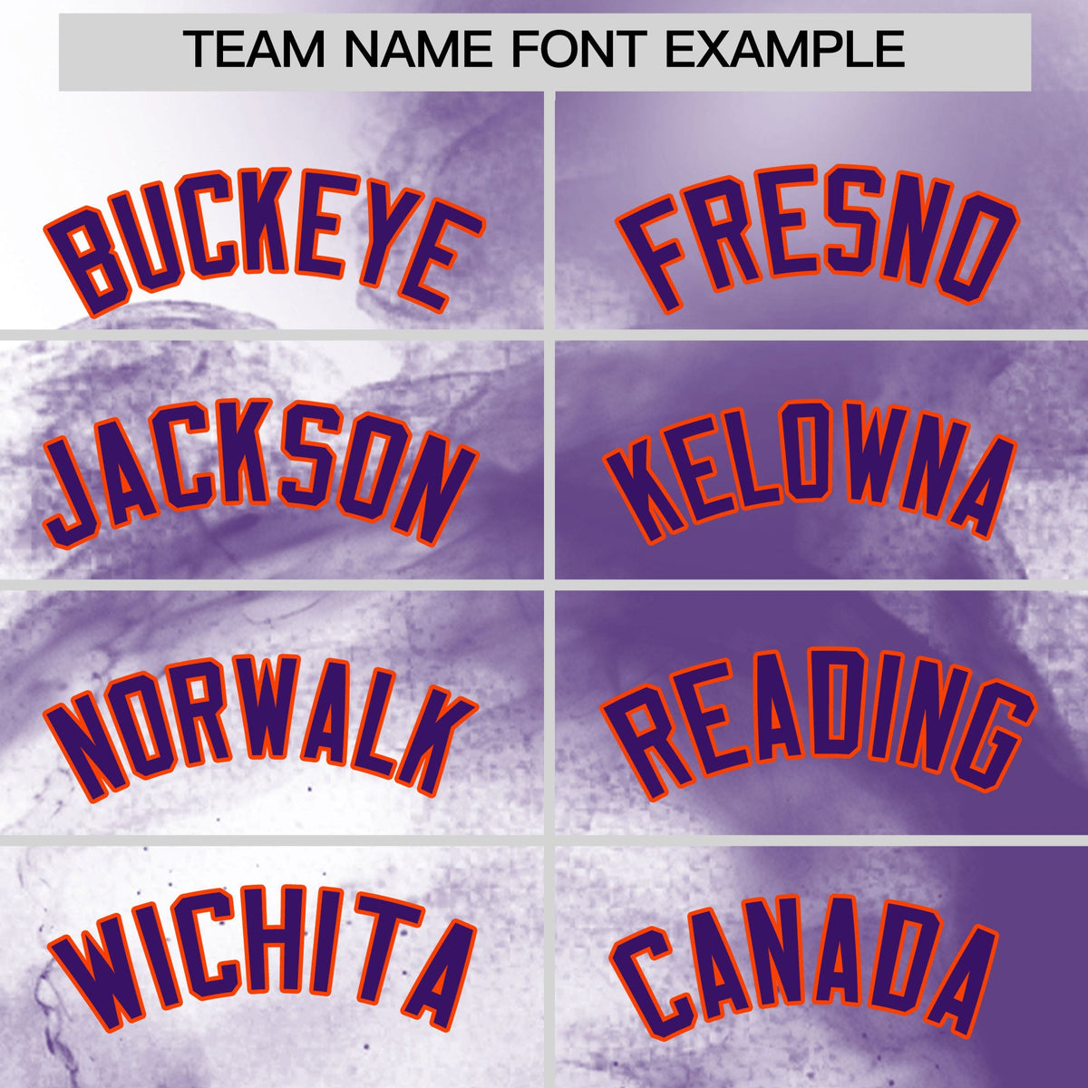 Custom White Purple Orange skeleton Graffiti Pattern Lightweight Baseball Jersey| KXKSHOP