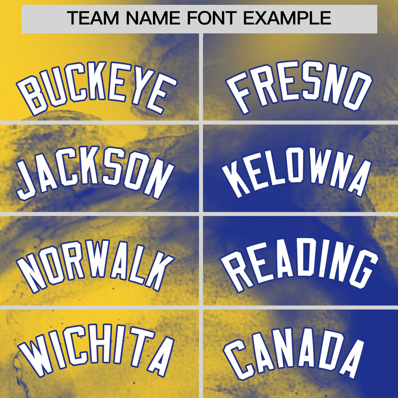 Custom Gold Royal Blue White skeleton Graffiti Pattern Lightweight Baseball Jersey| KXKSHOP