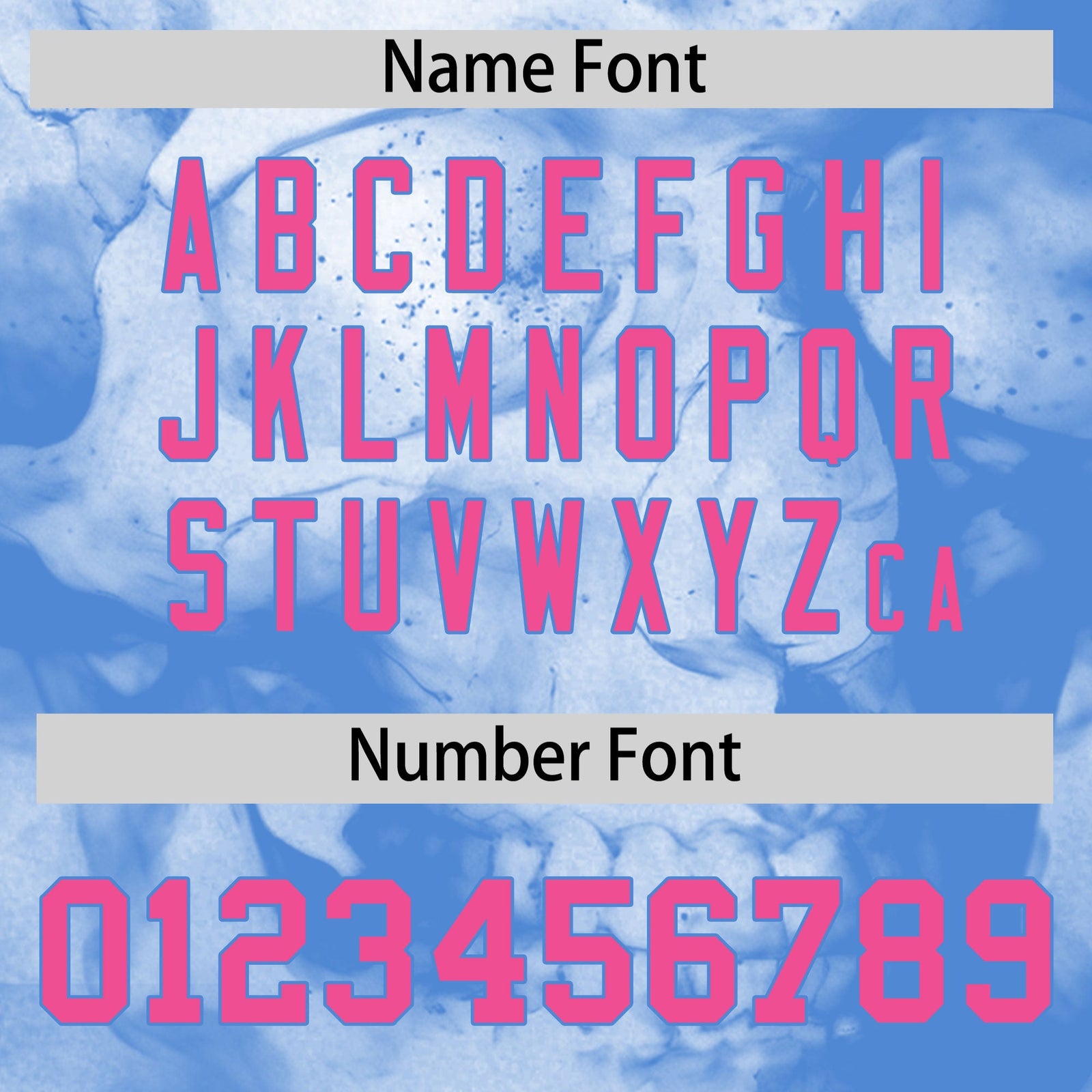 Custom White Powder Blue Pink skeleton Graffiti Pattern Quick Dry Baseball Jersey| KXKSHOP