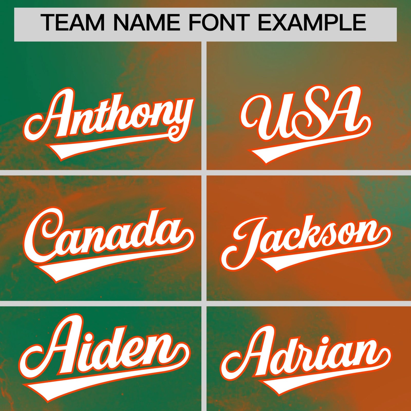 Custom Kelly Green Orange White skeleton Graffiti Pattern Lightweight Baseball Jersey| KXKSHOP