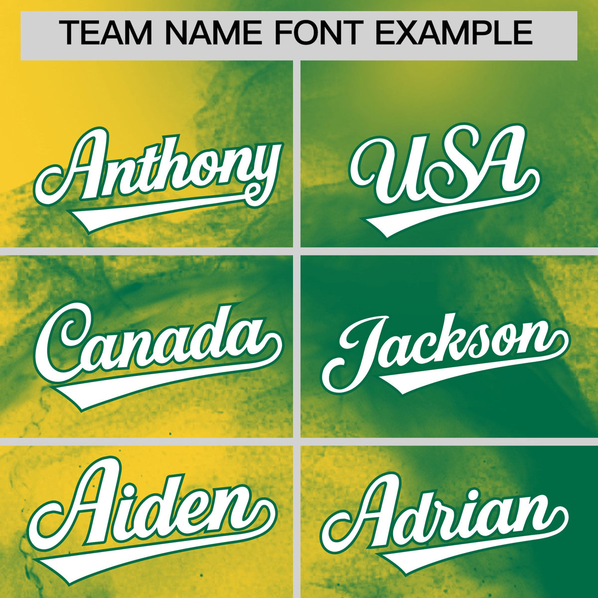 Custom Gold Kelly Green White skeleton Graffiti Pattern Lightweight Baseball Jersey| KXKSHOP