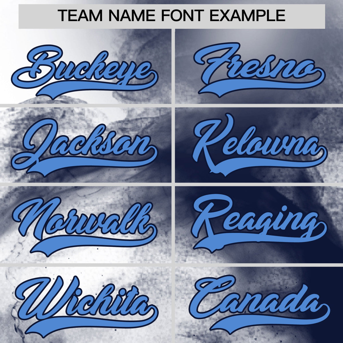 Custom White Navy Powder Blue skeleton Graffiti Pattern Lightweight Baseball Jersey| KXKSHOP