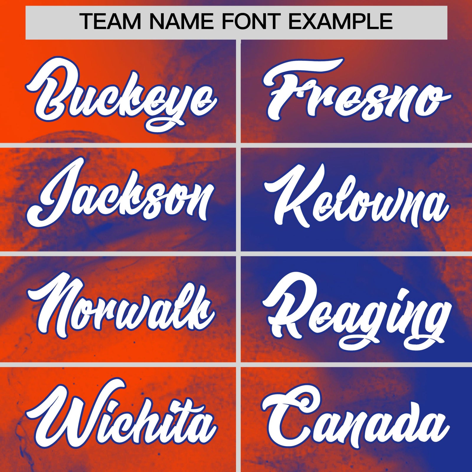 Custom Orange Royal Blue White skeleton Graffiti Pattern Lightweight Baseball Jersey| KXKSHOP