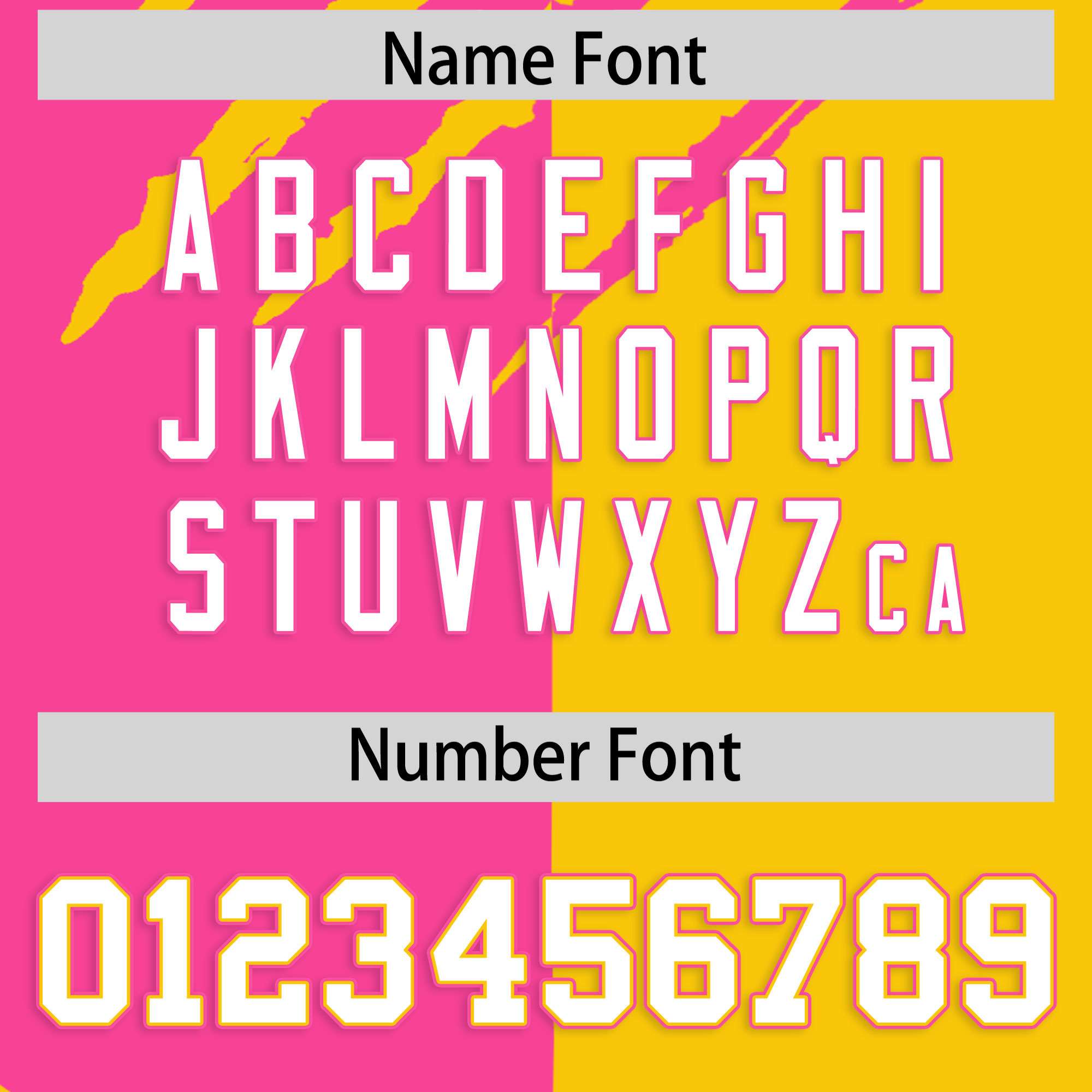 Custom Pink Gold Split Tiger Claw Scratch Pattern Baseball Jersey