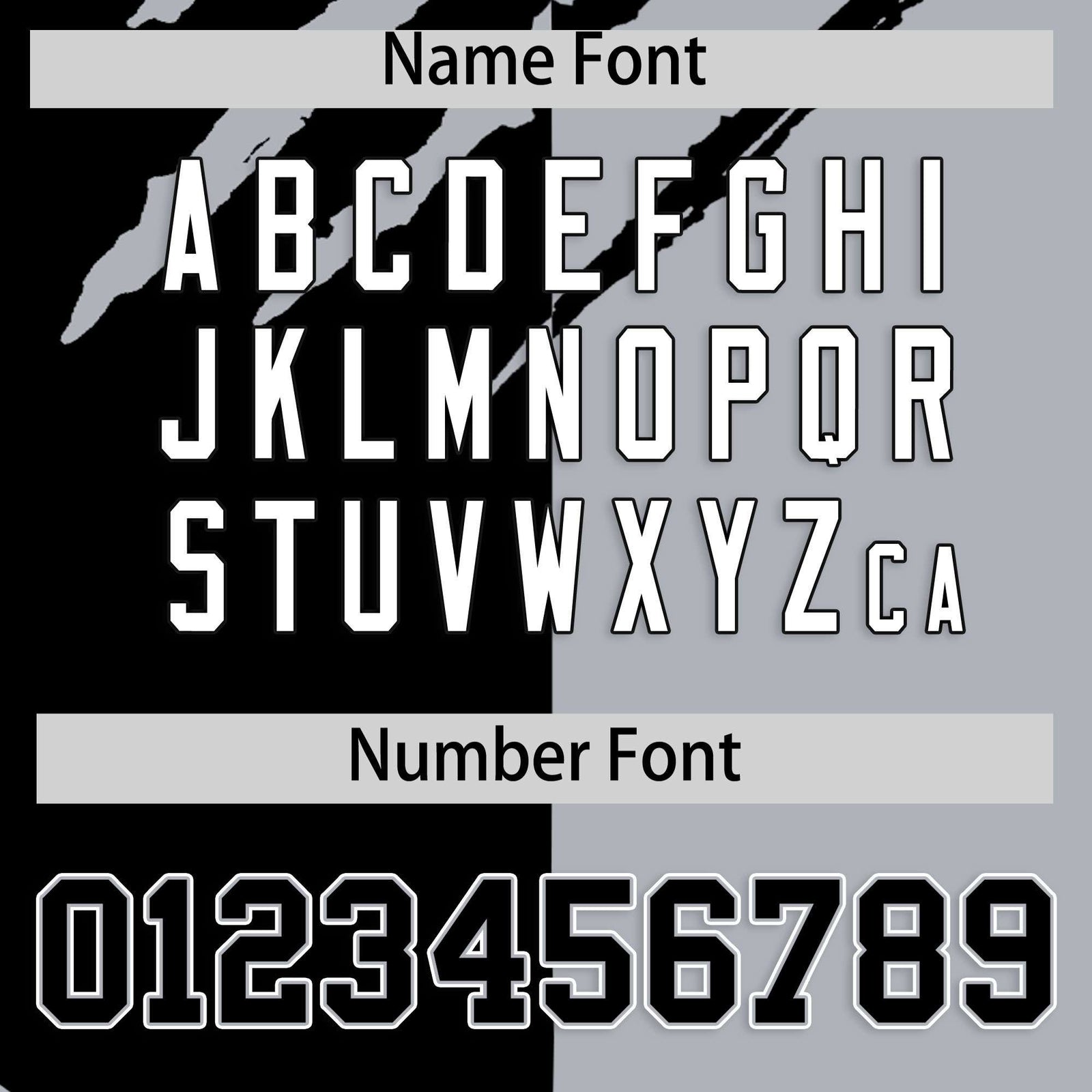 Custom Black Gray Split Tiger Claw Scratch Pattern Baseball Jersey