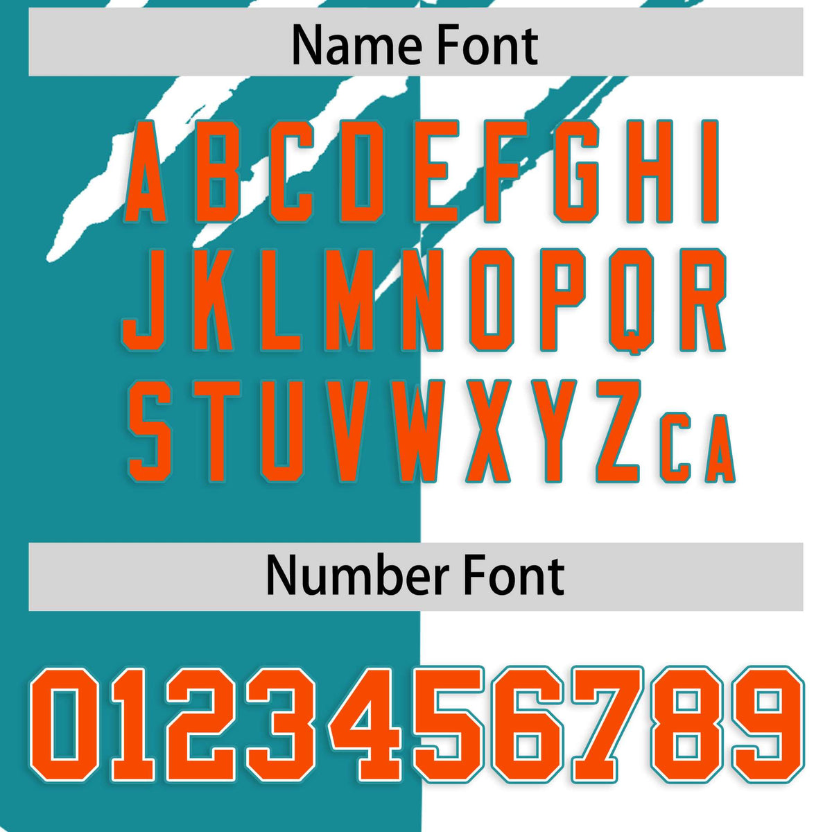 Custom Aqua White Split Tiger Claw Scratch Pattern Baseball Jersey