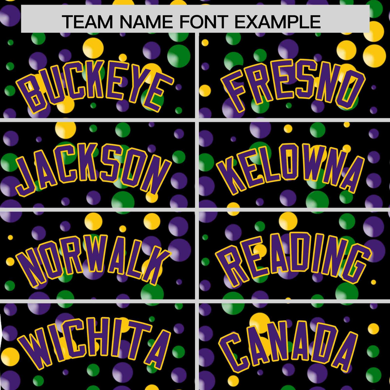 Custom Black Purple Gold Personalization Mardi Gras Authentic Baseball Jersey| KXKSHOP