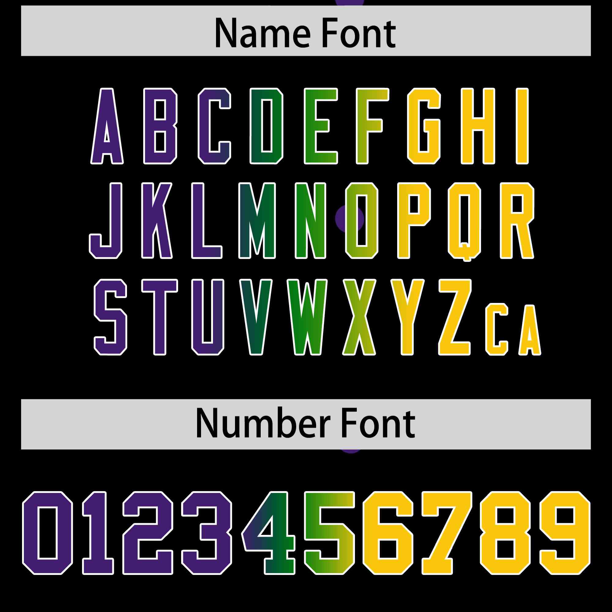 Custom Black Purple Kelly Green Gold Personalization Gradient Mardi Gras Authentic Baseball Jersey| KXKSHOP