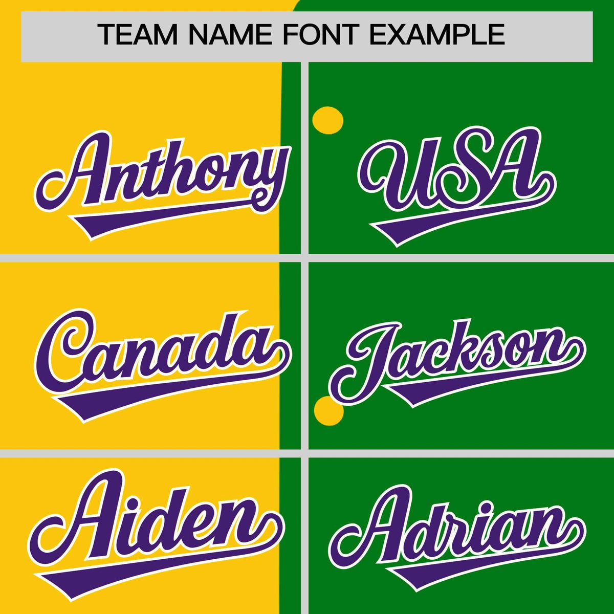 Custom Gold Kelly Green Personalization Mardi Gras Authentic Baseball Jersey| KXKSHOP