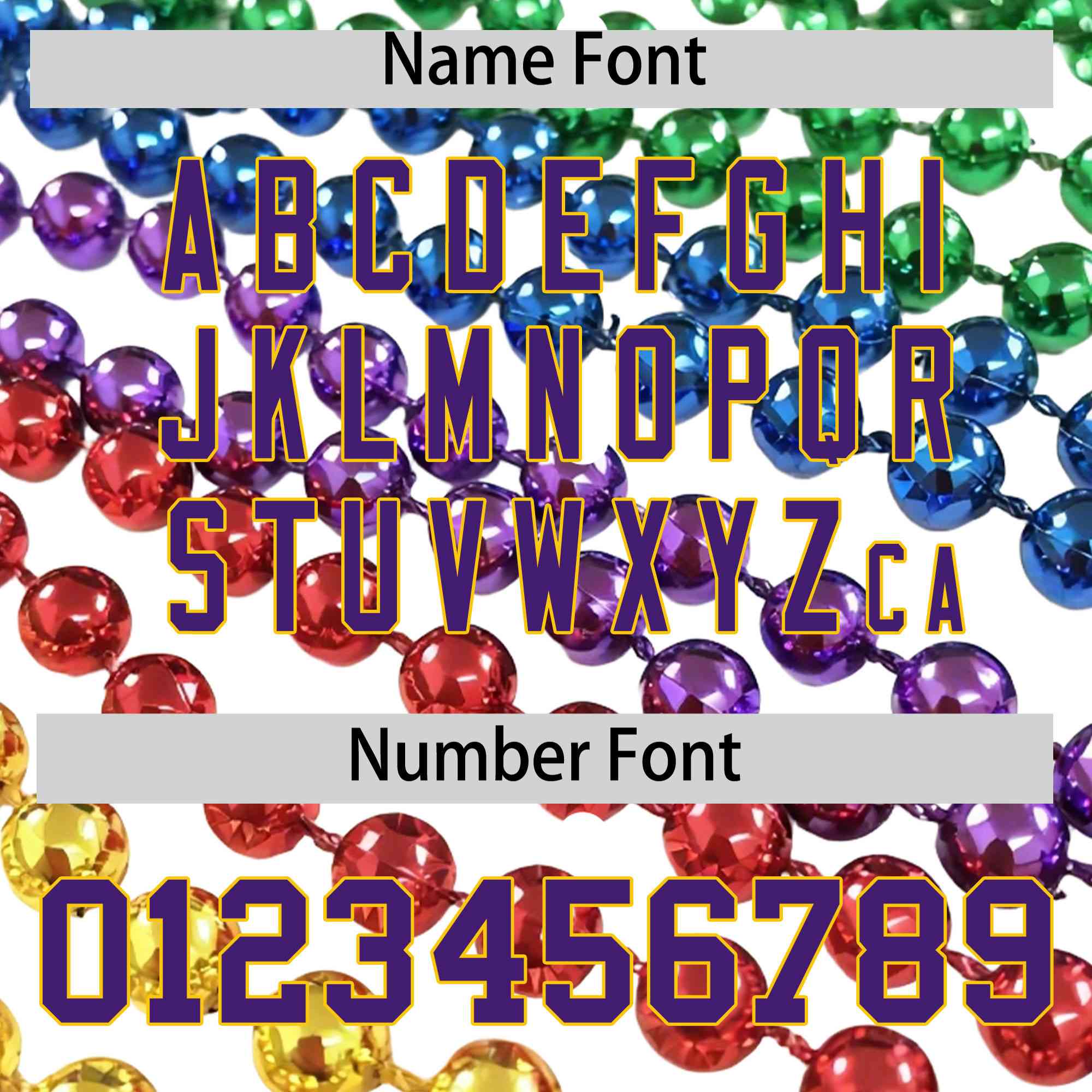 Custom White Purple Gold Personalization Graffiti Mardi Gras Authentic Baseball Jersey| KXKSHOP