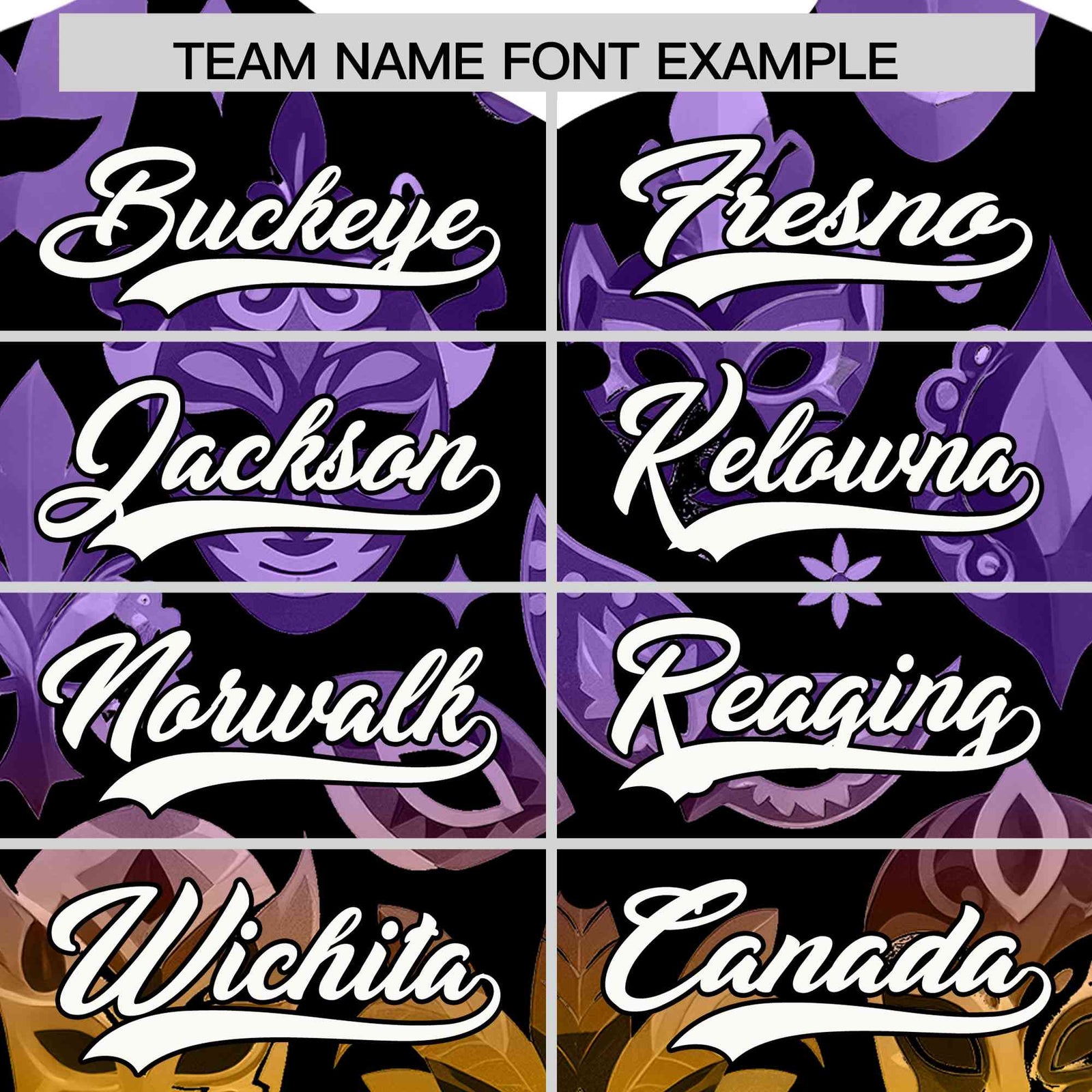 Custom Black White Personalization Mardi Gras Authentic Baseball Jersey| KXKSHOP