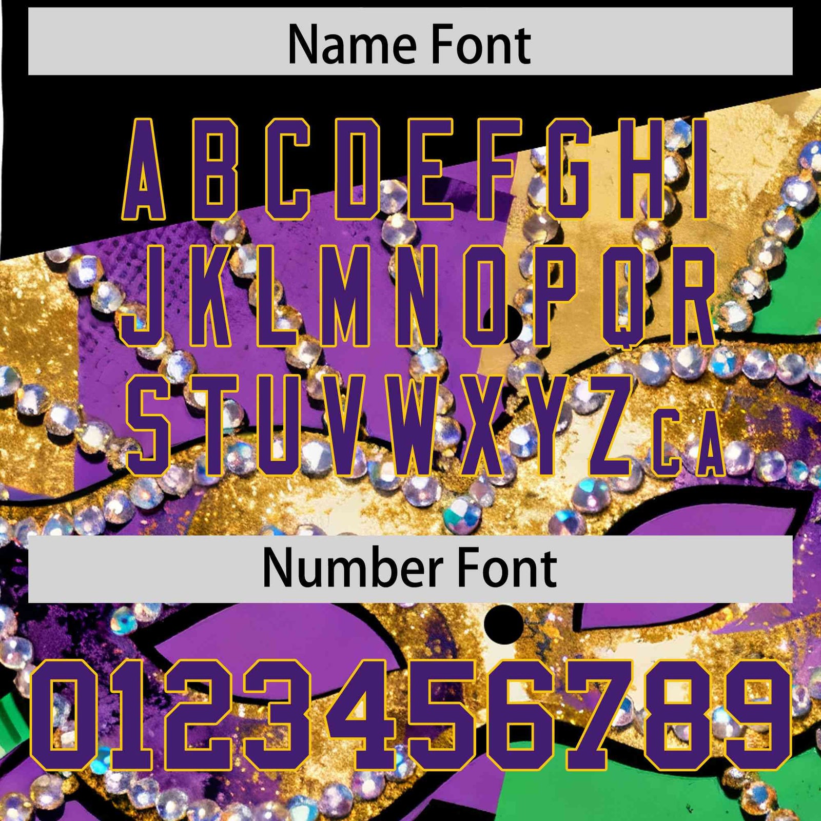 Custom Black Gold Purple Personalization Mardi Gras Authentic Baseball Jersey| KXKSHOP
