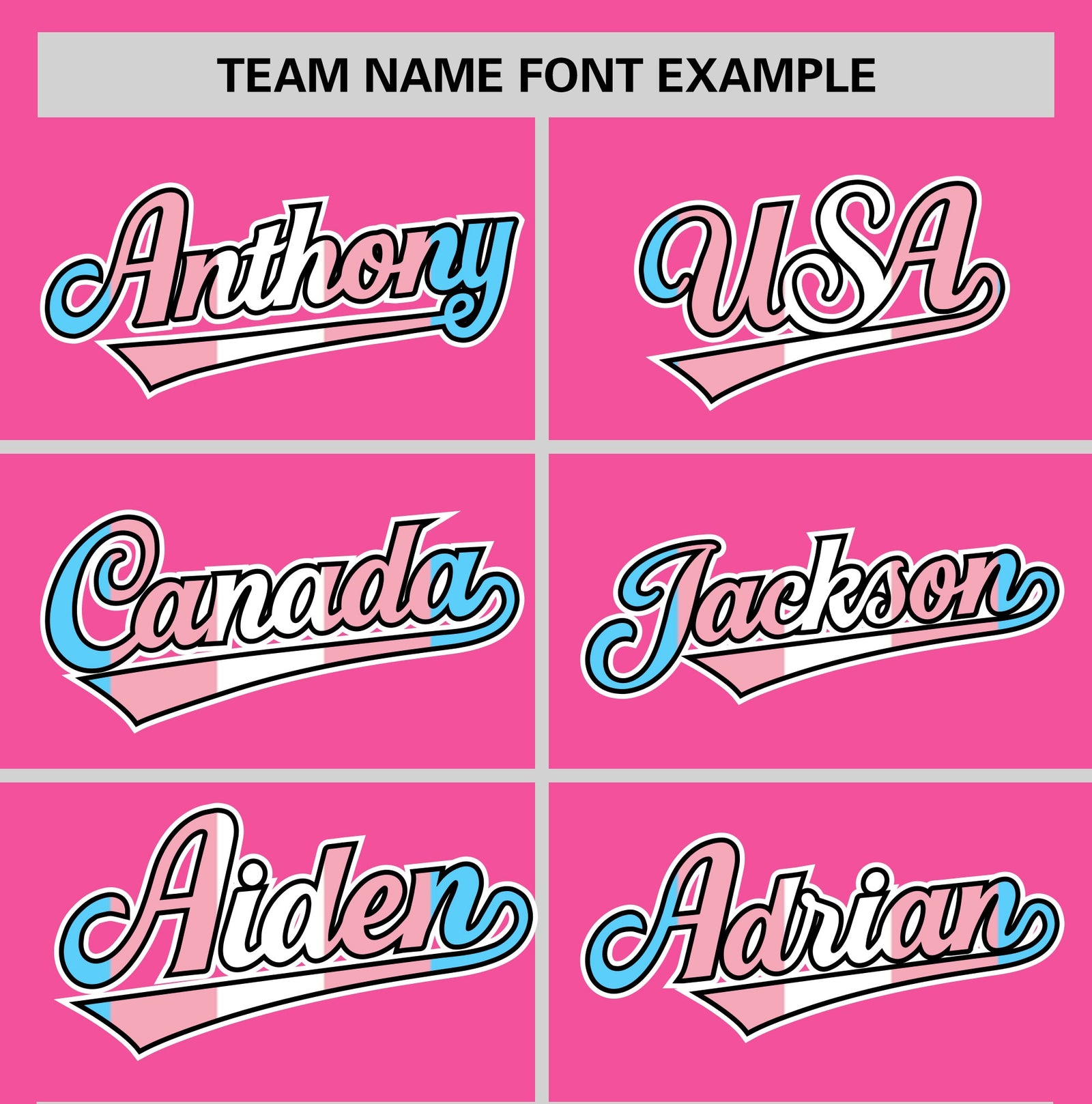 Custom Pink Powder Blue Transgender For Pride Month Classic Style Baseball Jersey| KXKSHOP