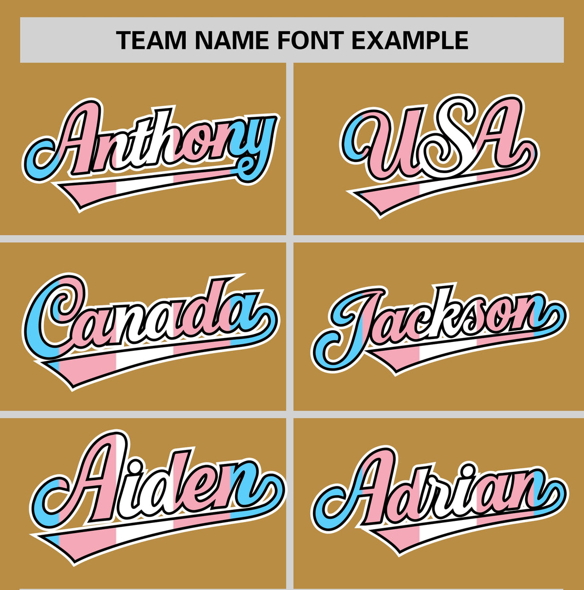 Custom Old Gold Powder Blue Transgender For Pride Month Classic Style Baseball Jersey| KXKSHOP