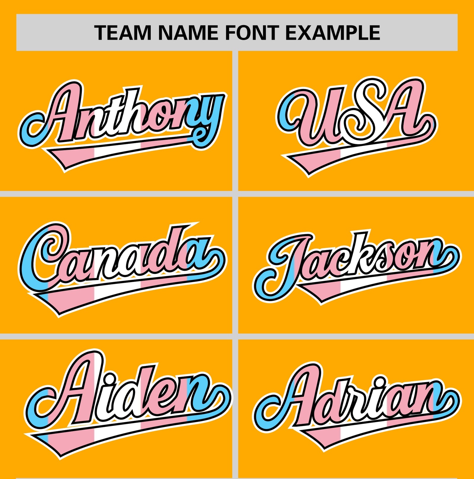 Custom Yellow Powder Blue Transgender For Pride Month Classic Style Baseball Jersey| KXKSHOP