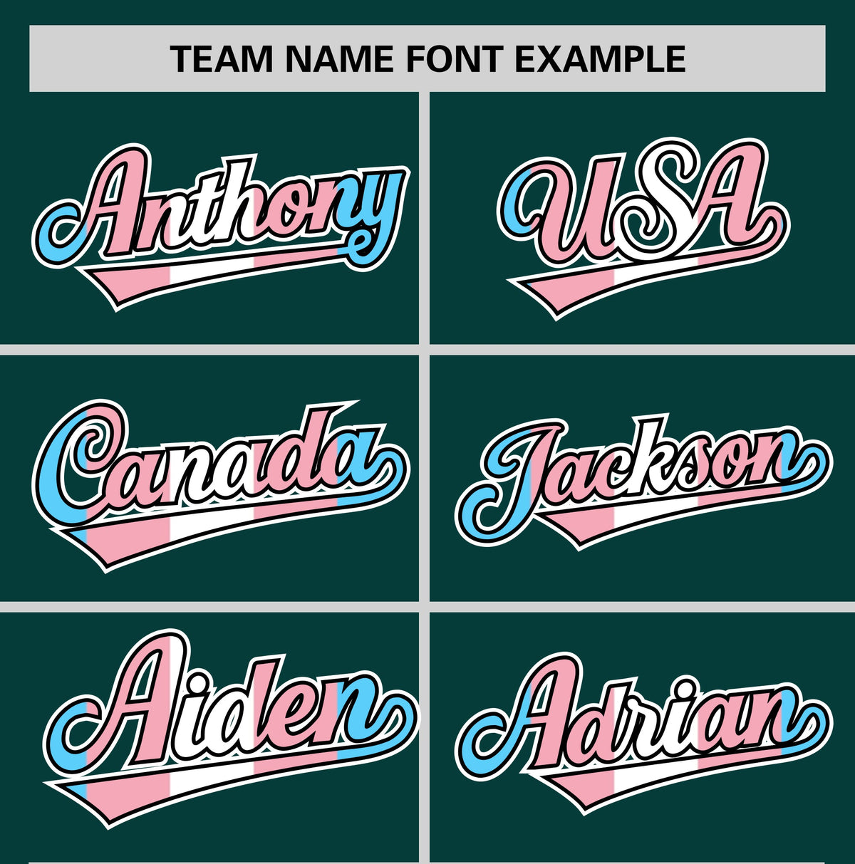 Custom Midnight Green Transgender For Pride Month Classic Style Baseball Jersey| KXKSHOP