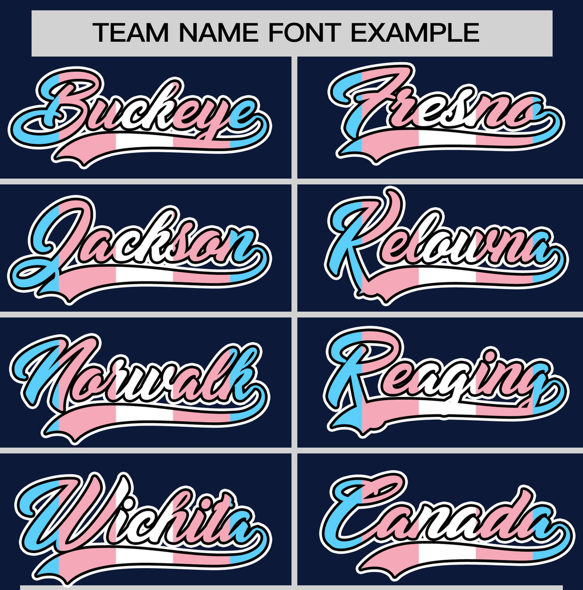 Custom Navy Powder Blue Transgender For Pride Month Classic Style Baseball Jersey| KXKSHOP