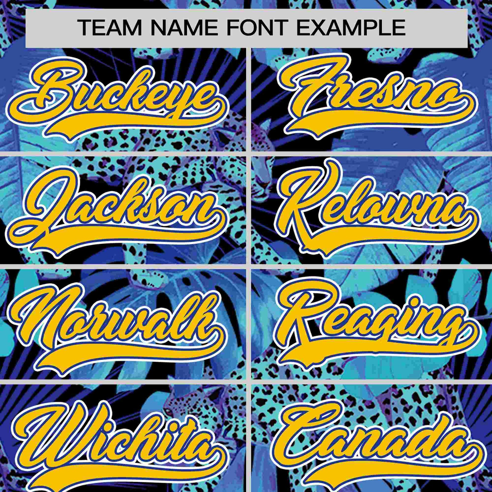 Custom Aqua Personalized Leopard Graffiti Pattern Authentic Baseball Jersey