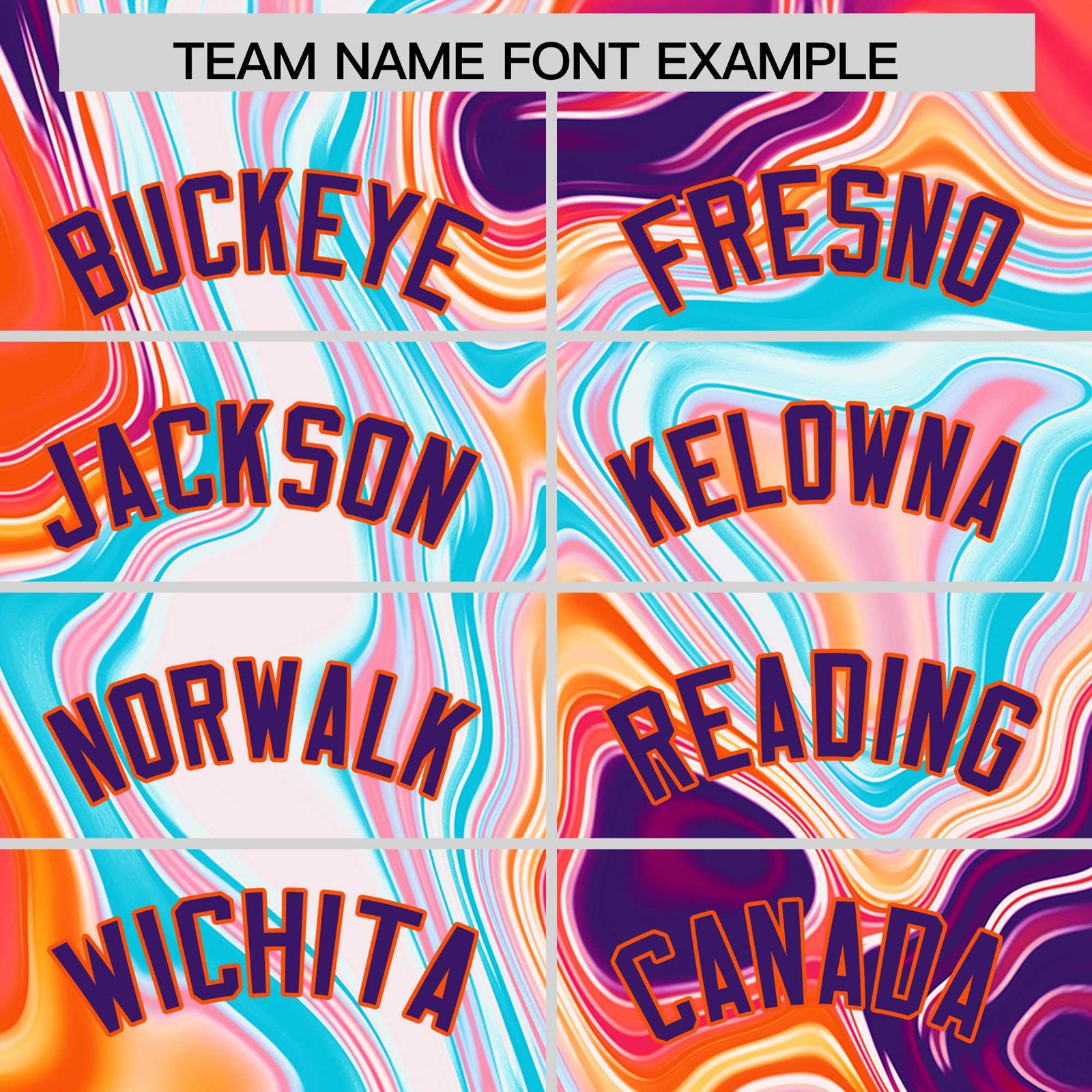 Custom Orange Split Fashion Fluid Pattern Authentic Baseball Jersey