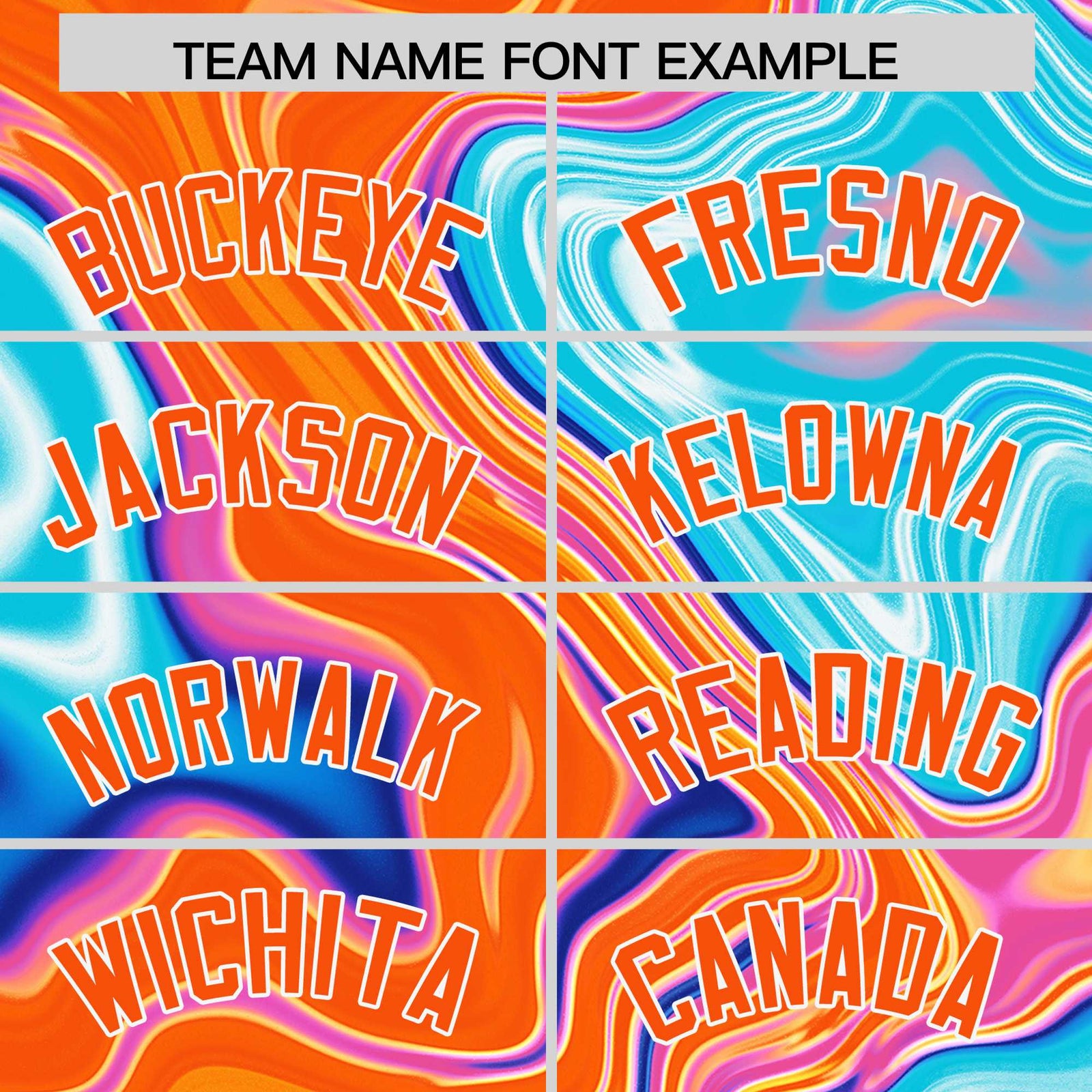 Custom Sky Blue Split Fashion Fluid Pattern Authentic Baseball Jersey