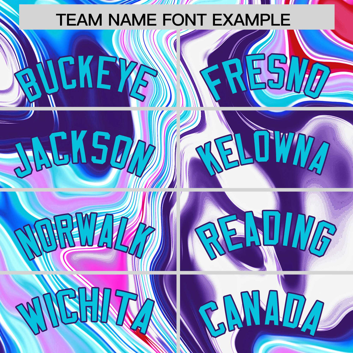 Custom Purple Split Fashion Fluid Pattern Authentic Baseball Jersey