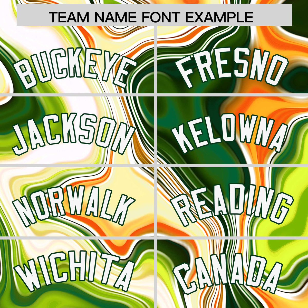 Custom Green Split Fashion Fluid Pattern Authentic Baseball Jersey