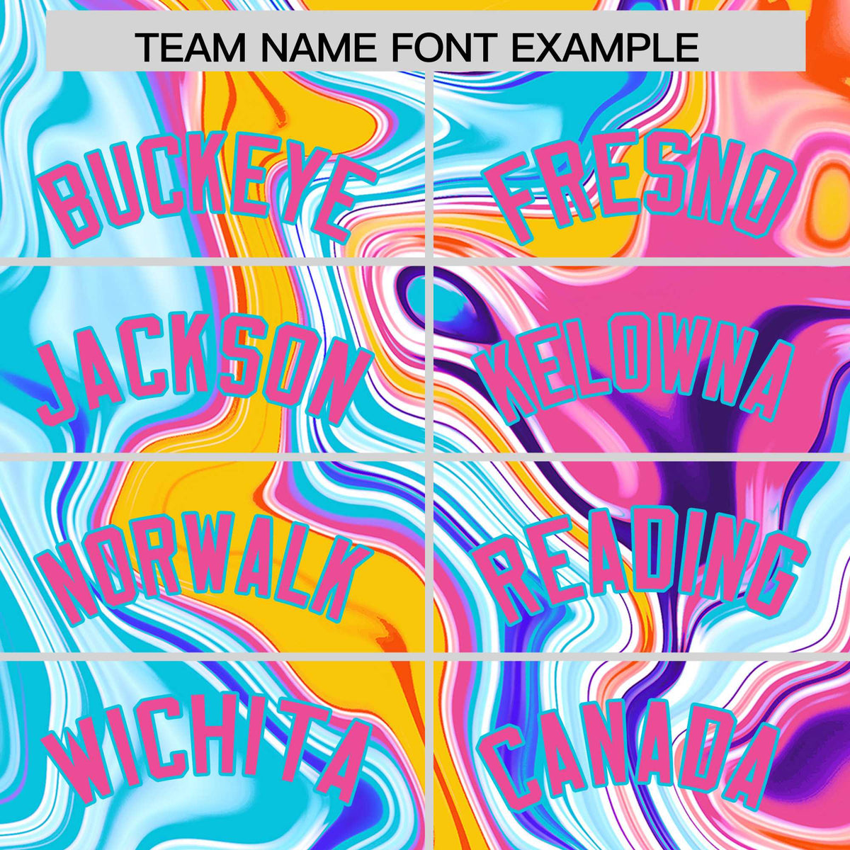 Custom Multi Color Split Fashion Fluid Pattern Authentic Baseball Jersey