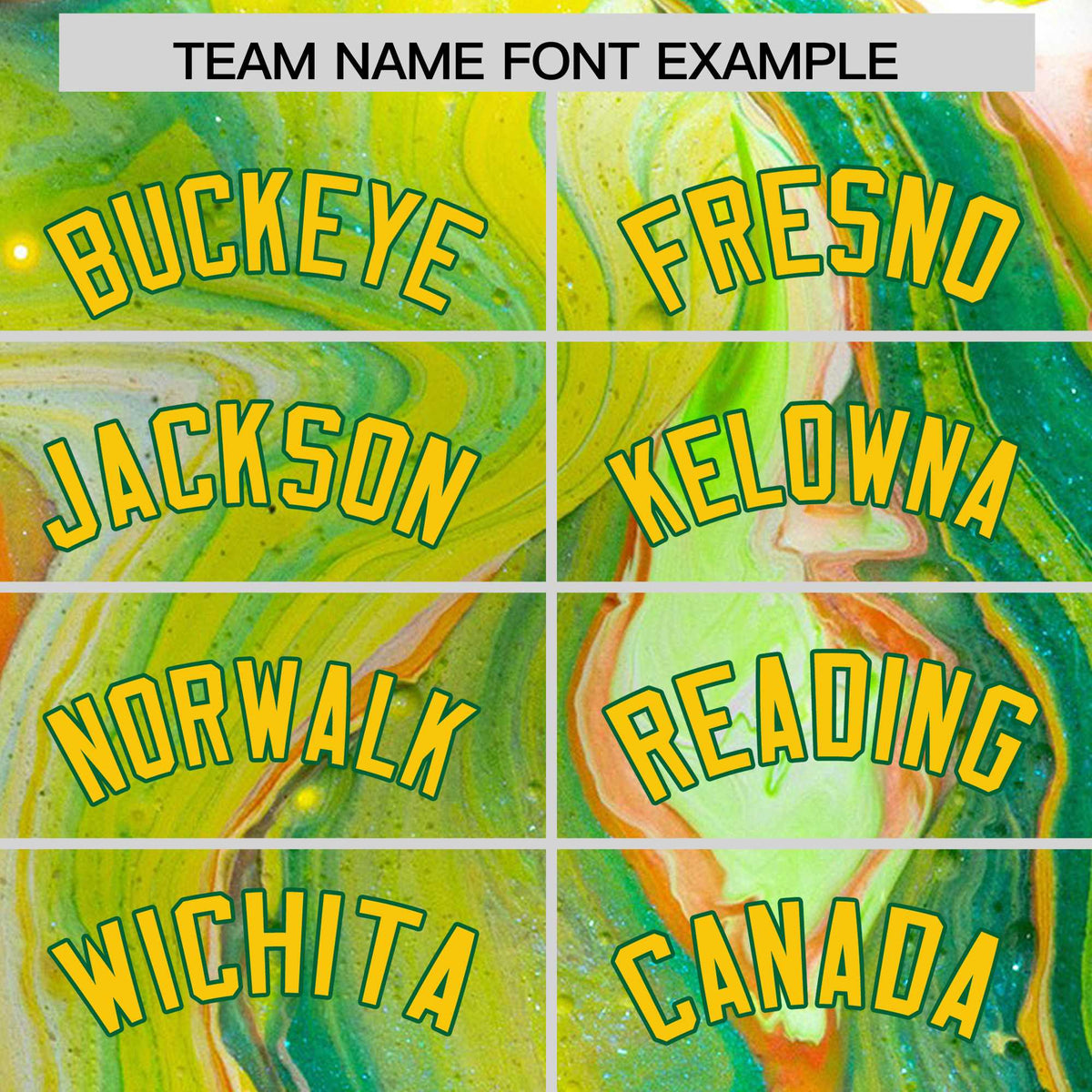 Custom Neon Green Split Fashion Fluid Pattern Authentic Baseball Jersey