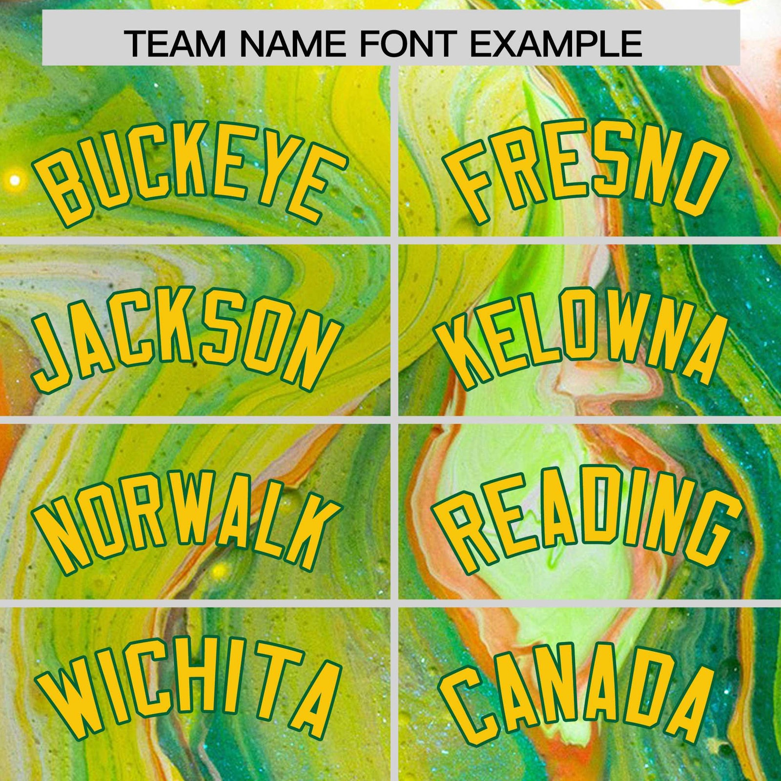 Custom Neon Green Split Fashion Fluid Pattern Authentic Baseball Jersey