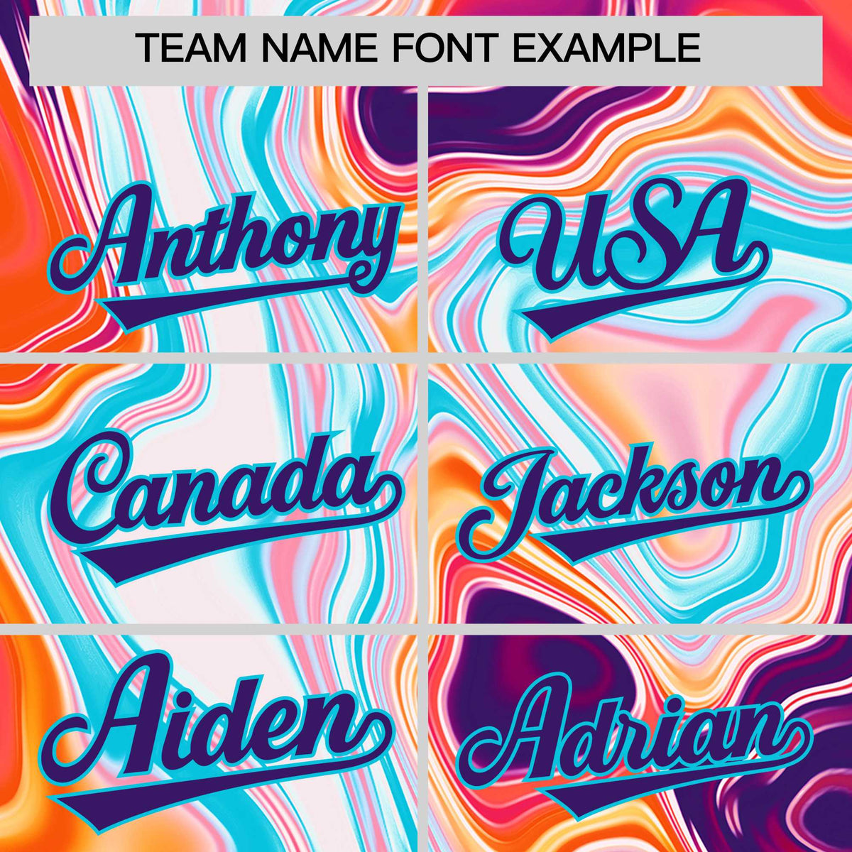 Custom Multi Color Split Fashion Fluid Pattern Authentic Baseball Jersey