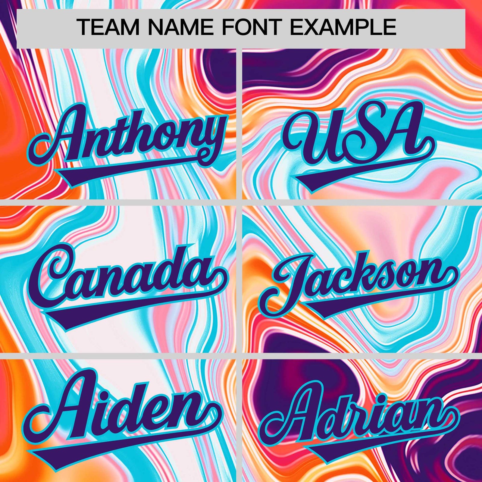 Custom Multi Color Split Fashion Fluid Pattern Authentic Baseball Jersey