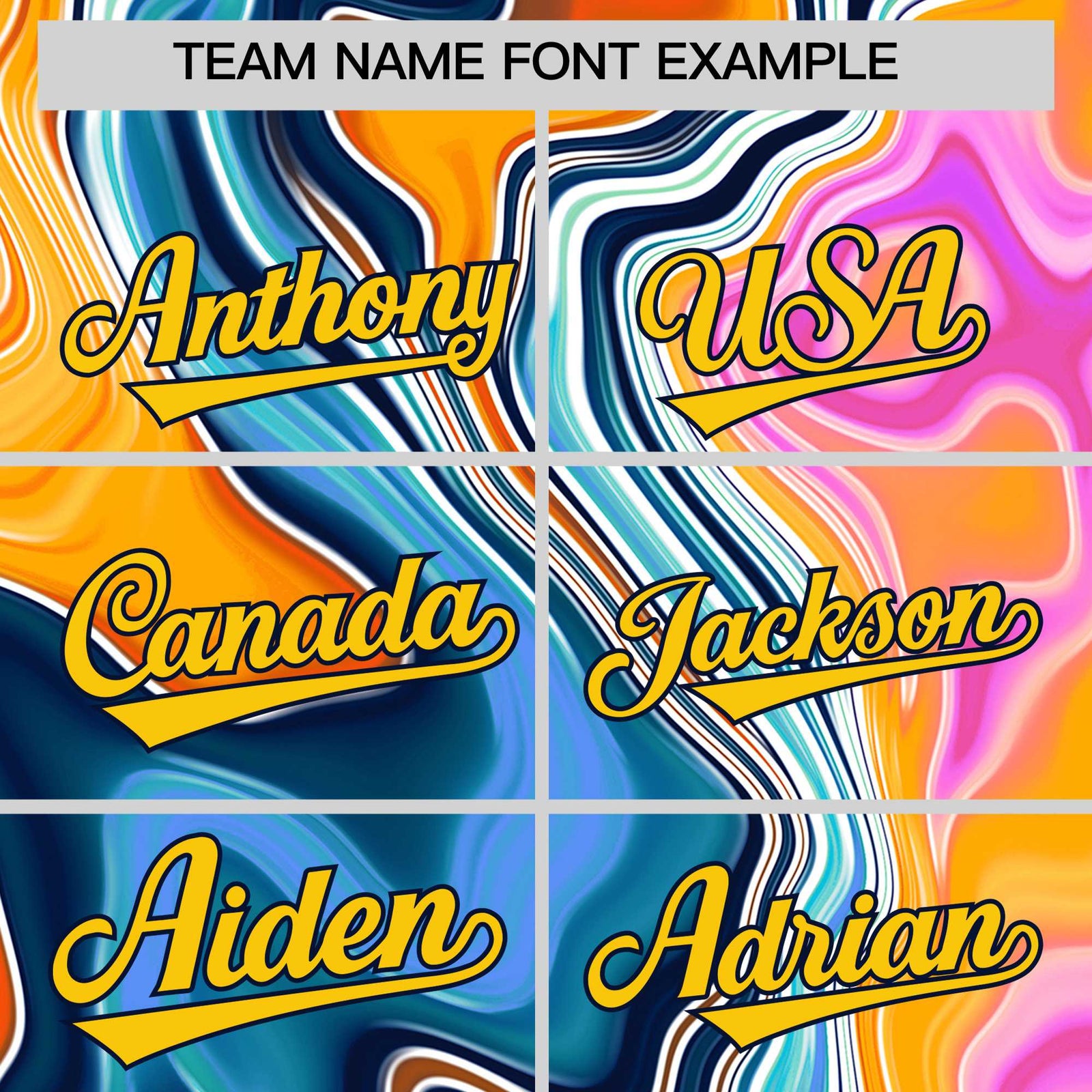 Custom Multi Color Split Fashion Fluid Pattern Authentic Baseball Jersey