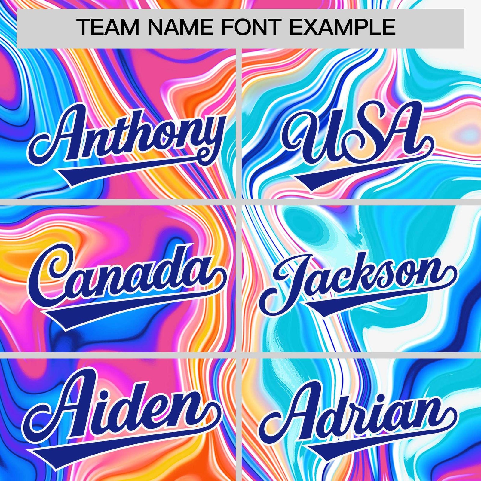 Custom Multi Color Split Fashion Fluid Pattern Authentic Baseball Jersey