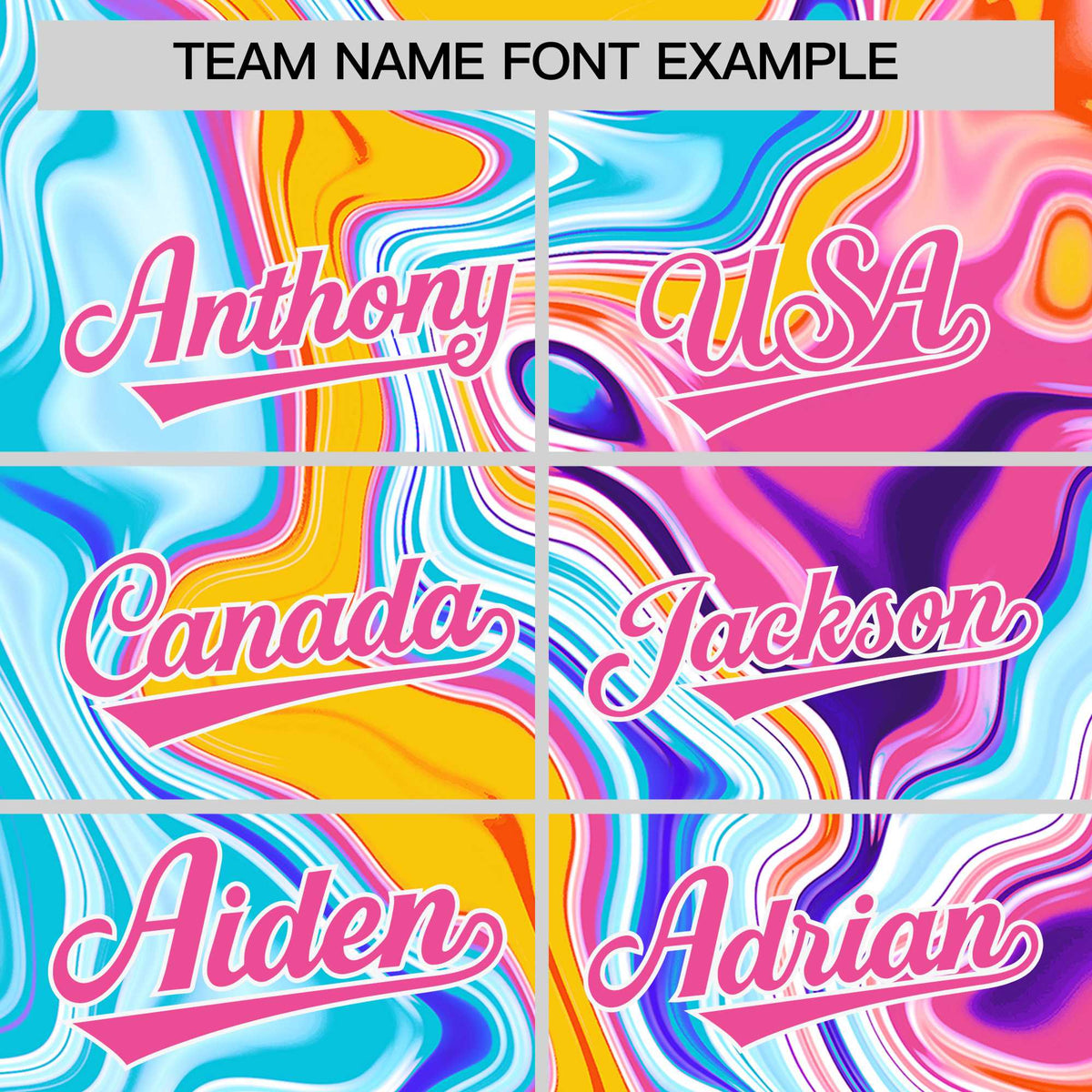 Custom Sky Blue Split Fashion Fluid Pattern Authentic Baseball Jersey