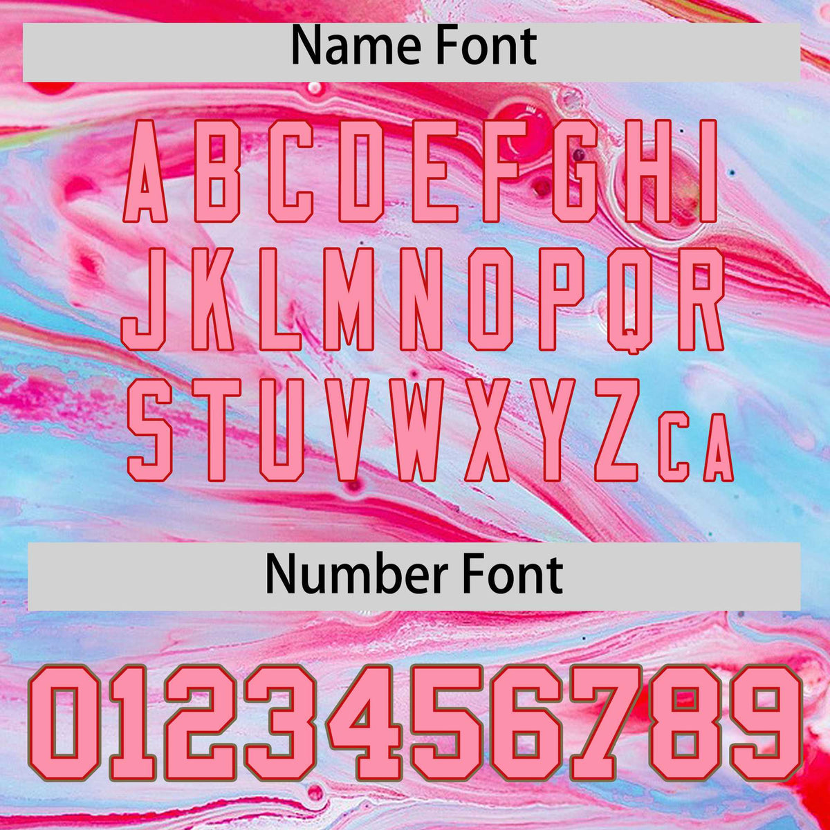 Custom Red Split Fashion Fluid Pattern Authentic Baseball Jersey